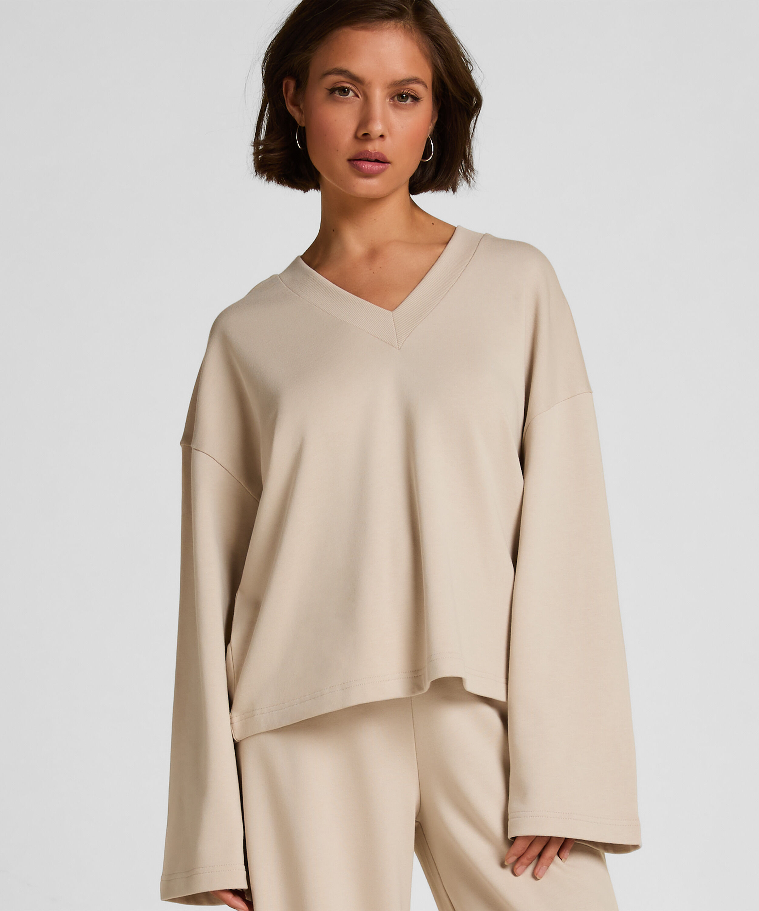 Lounge Top Audrey, Beige Lounge Top Audrey, Beige