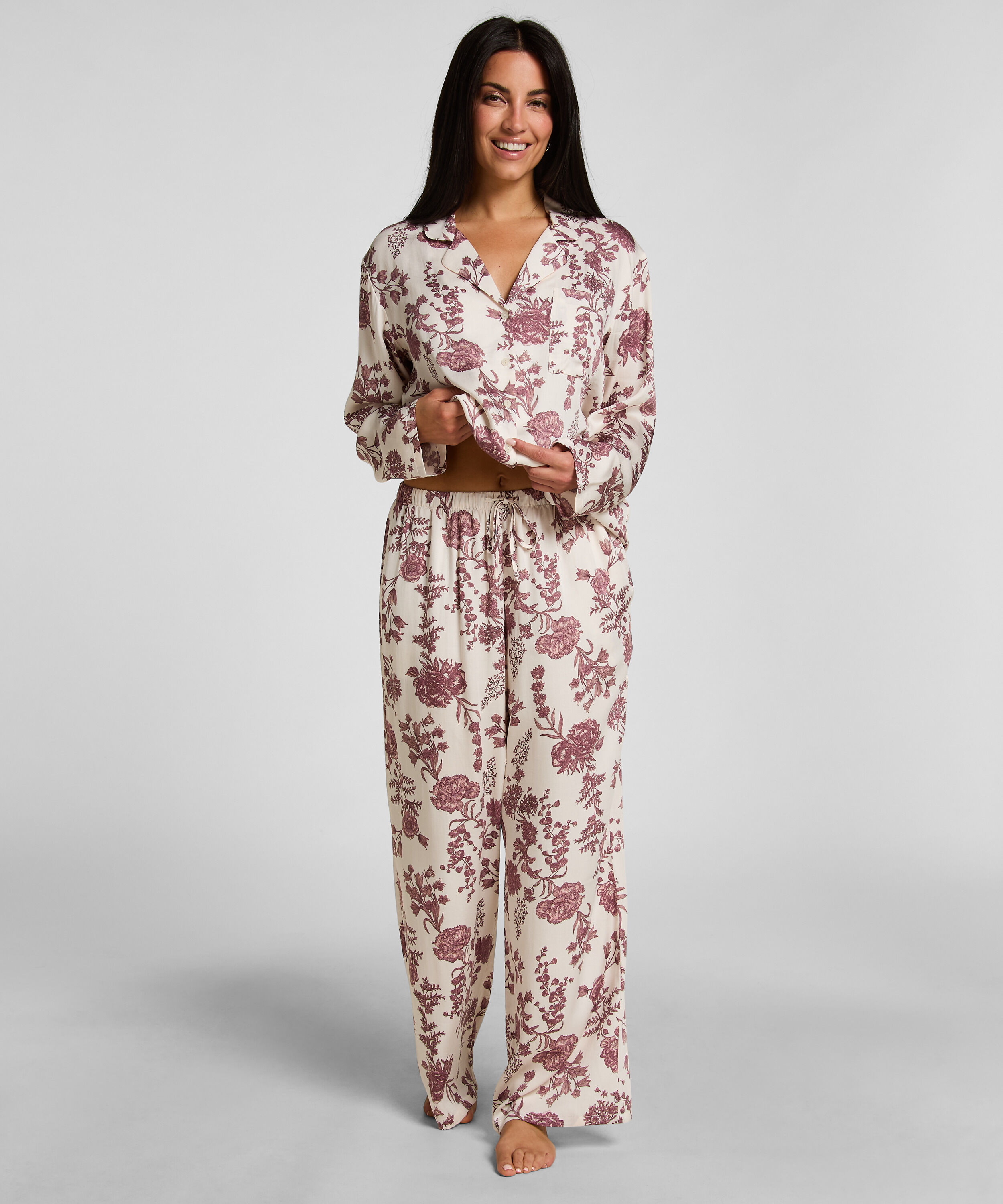 Pyjamahose Woven Print
