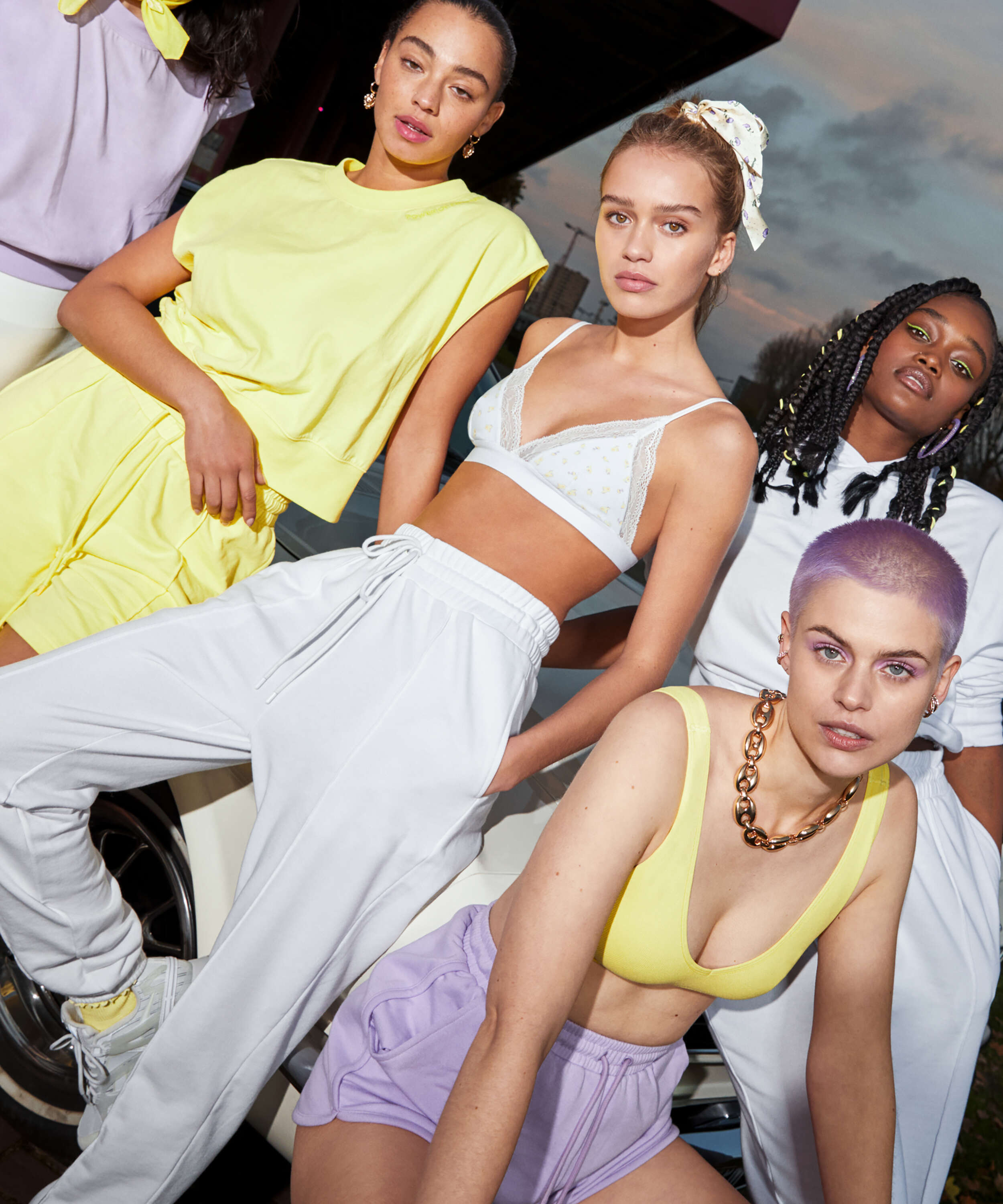 Jogginghose Snuggle Me, Wei&szlig;, main