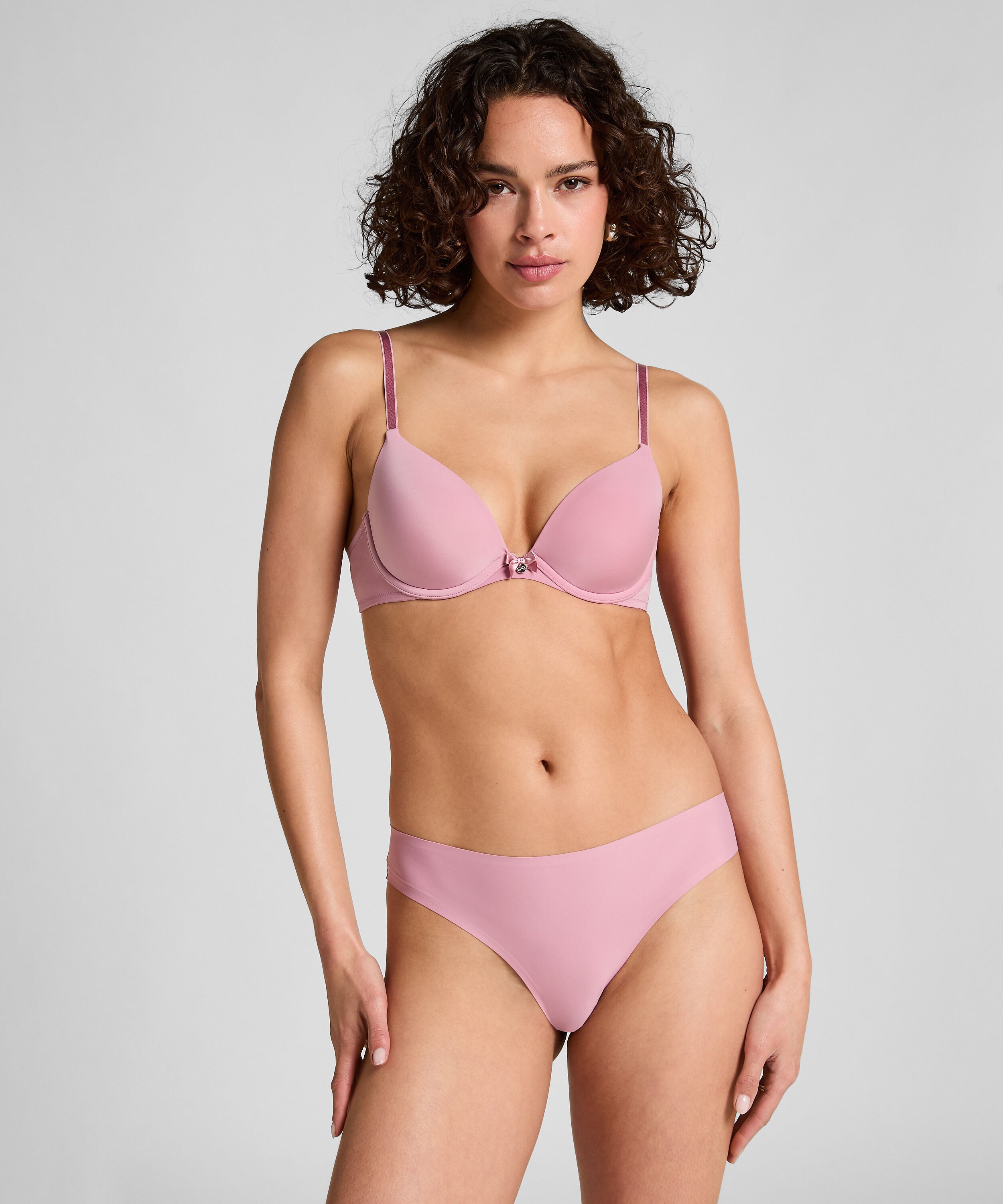 Invisible Brazilian Lace Back, Rose Invisible Brazilian Lace Back, Rose