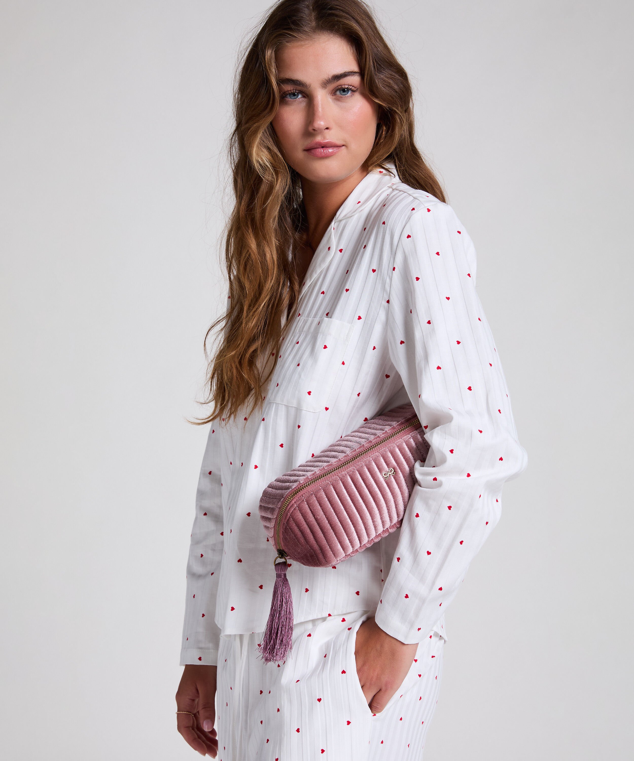 Kosmetiktaschen Velours, Rose Kosmetiktaschen Velours, Rose