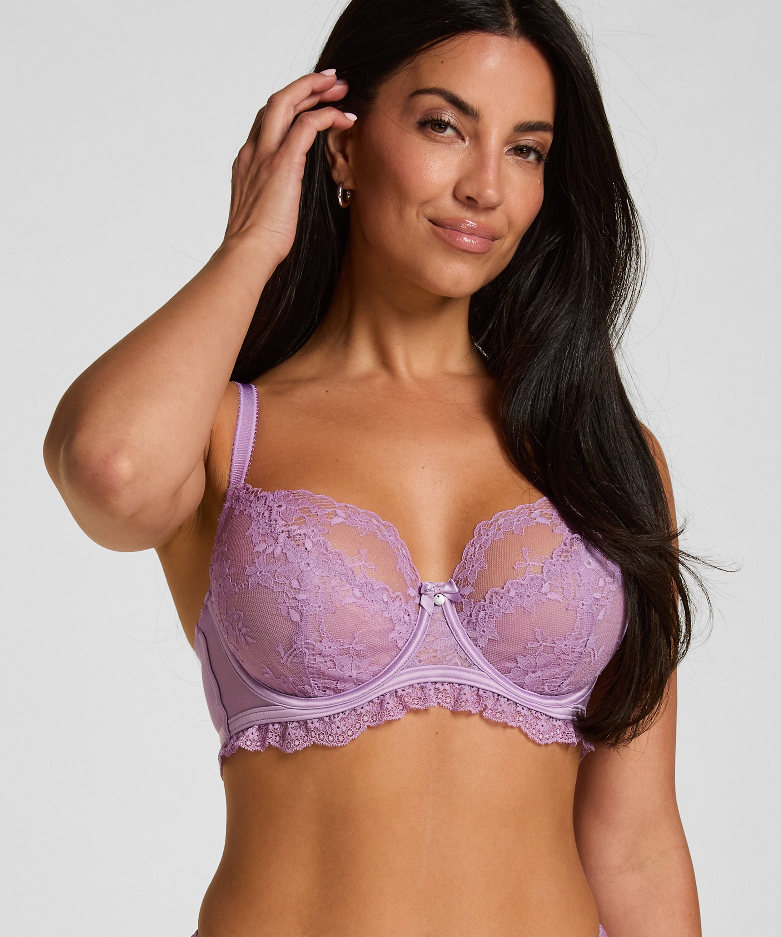 Unwattierter Bügel-BH Naomi, Lila Unwattierter Bügel-BH Naomi, Lila