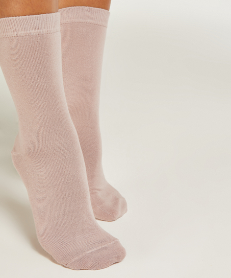 2 Paar Baumwollsocken, Schwarz