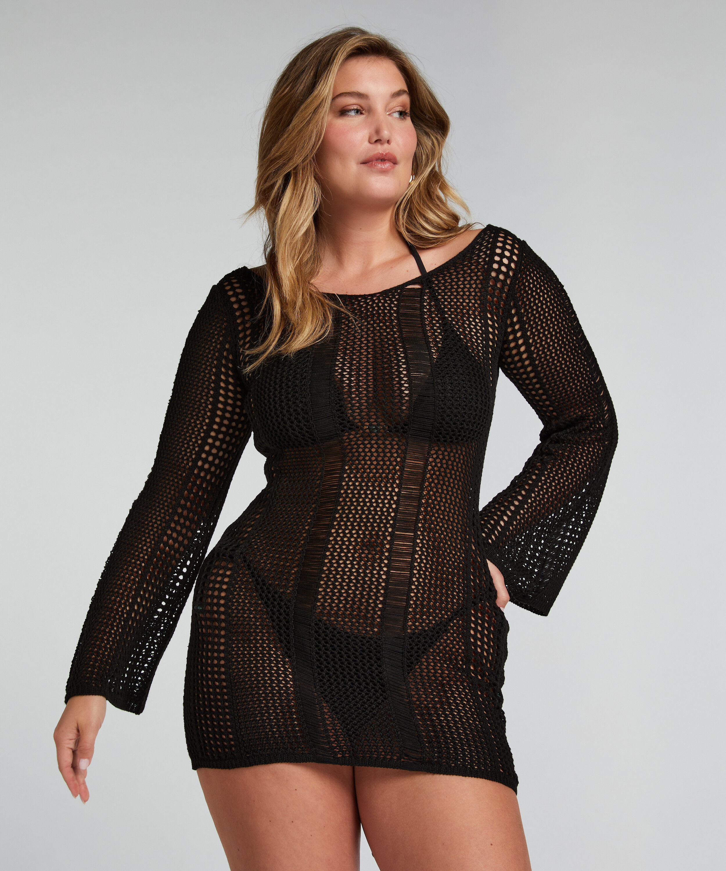 Strandkleid, Schwarz