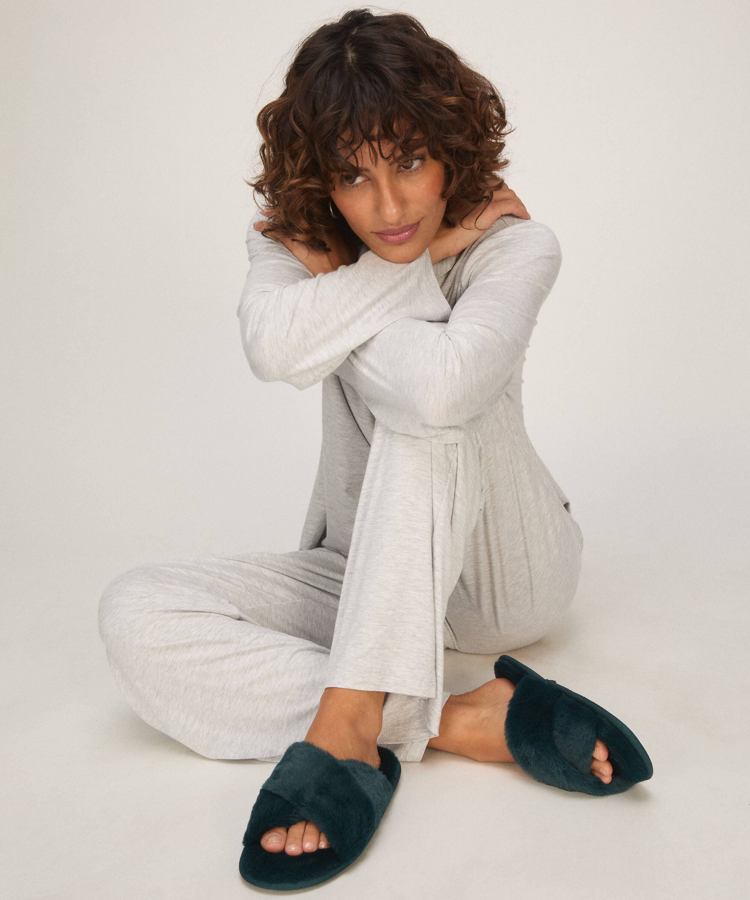 Slipper Lia, Blau