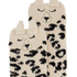 Kuschelsocken Snow Leopard, Beige