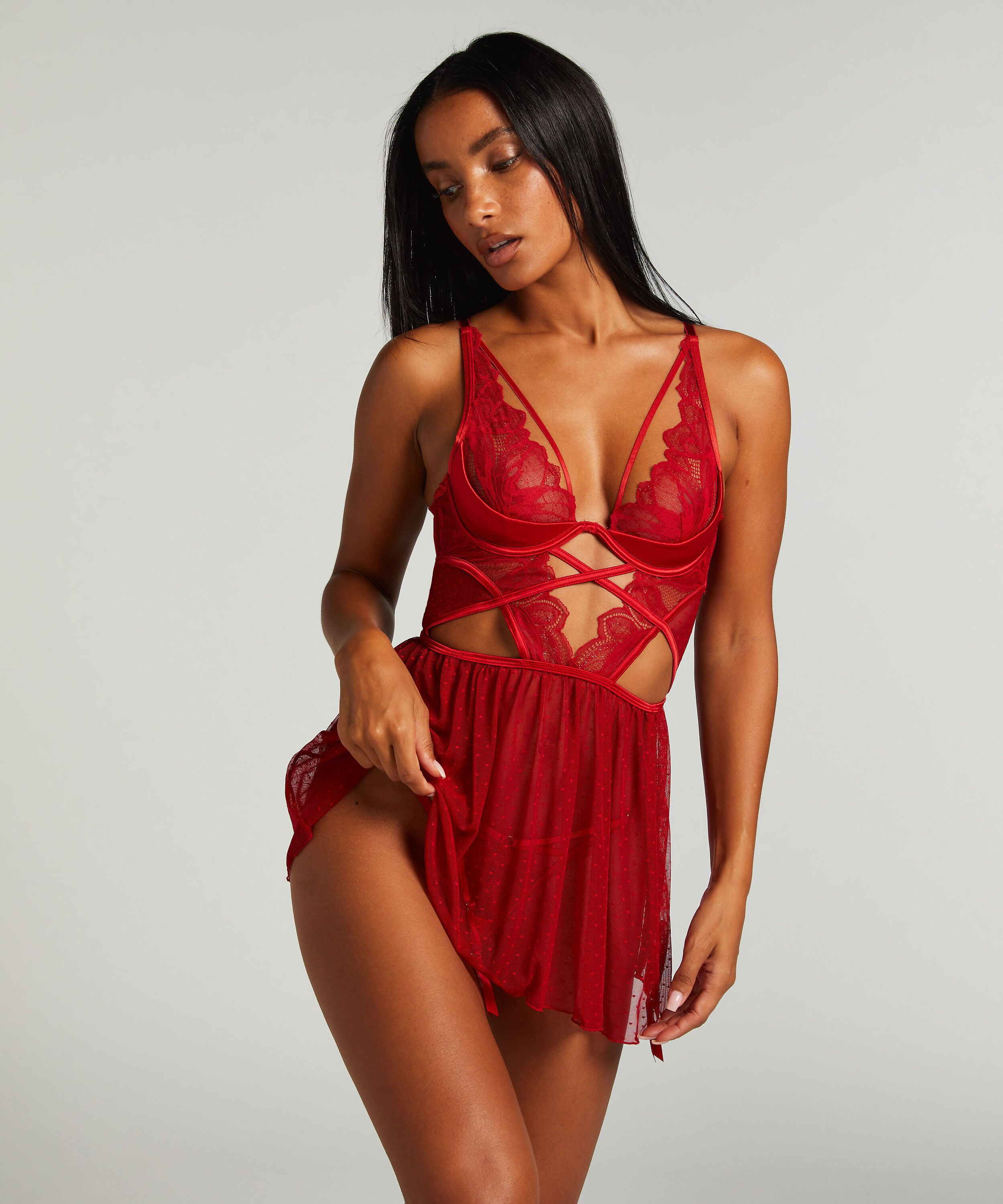 Babydoll Billie, Rot Babydoll Billie, Rot