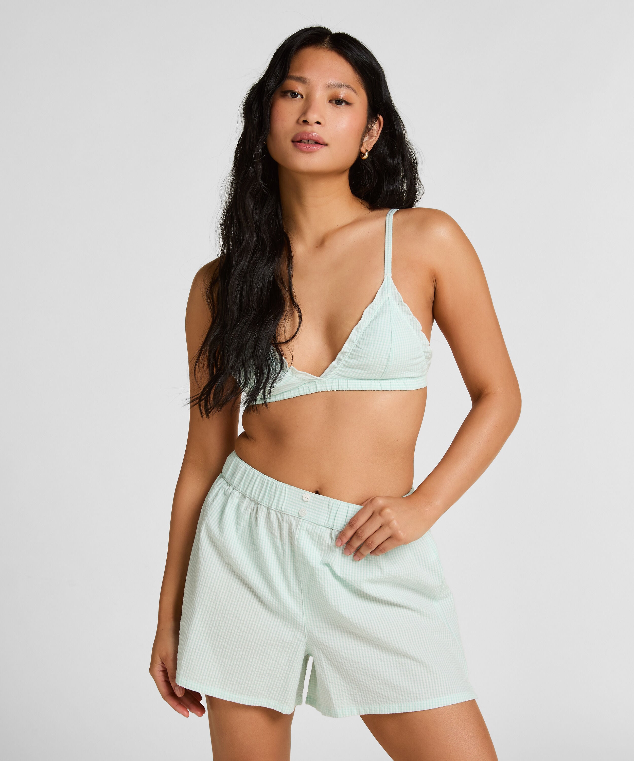 Pyjama Short Seersucker