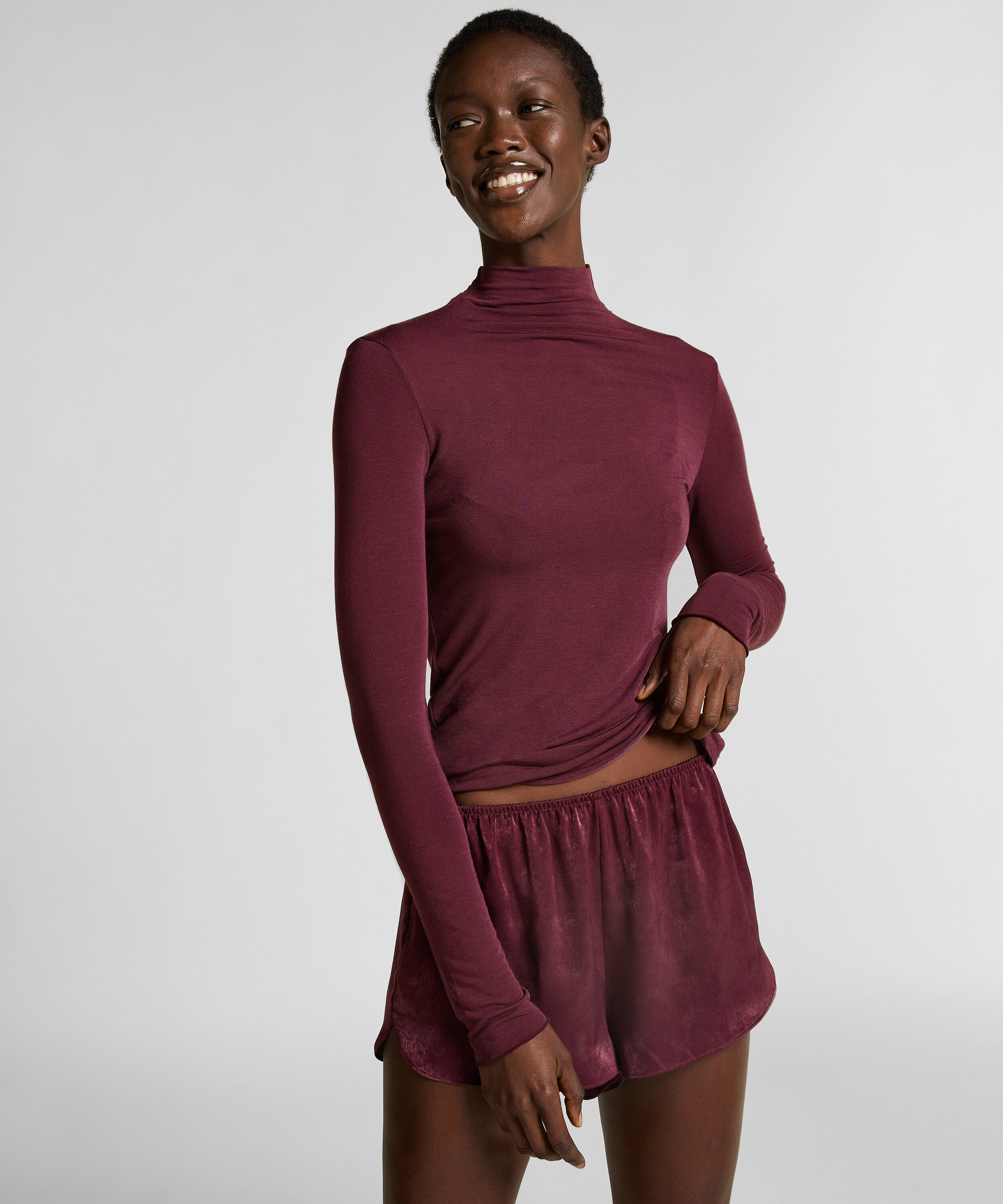 Super Soft Shirt aus Kaschmir-Mix mit Rollkragen