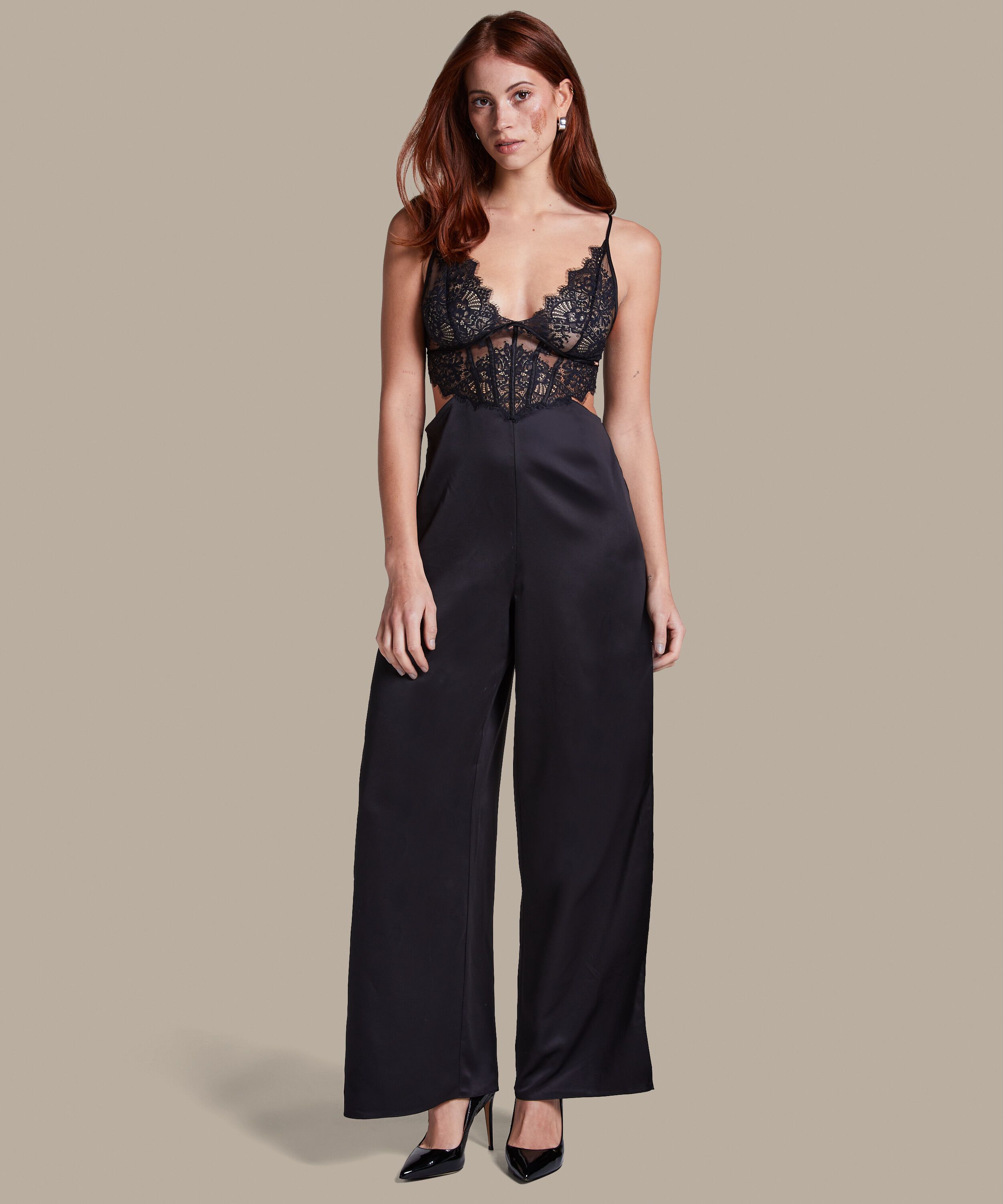 Jumpsuit Zoe, Schwarz Jumpsuit Zoe, Schwarz