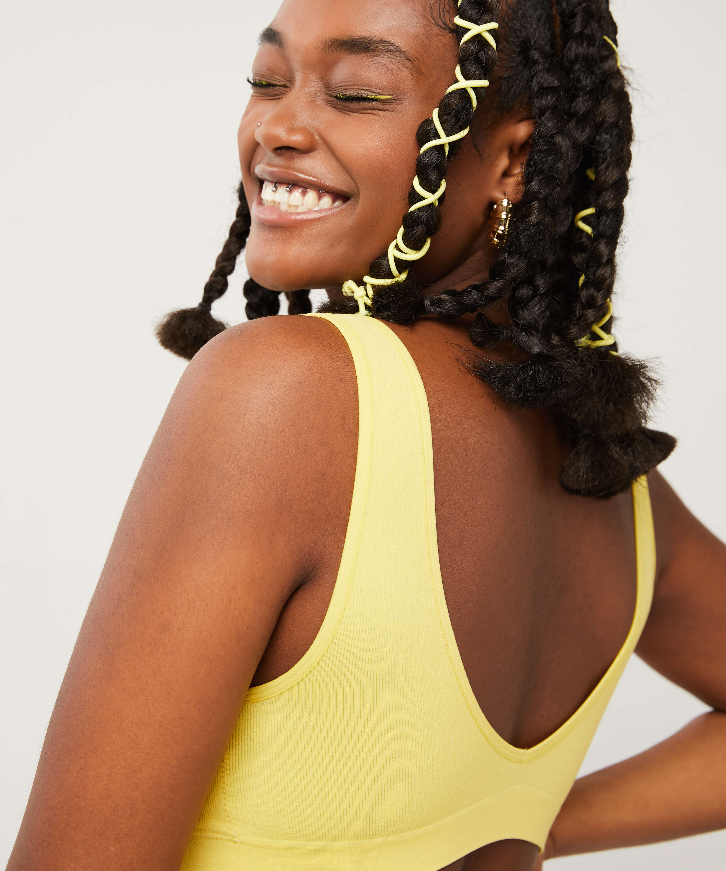 Bralette Bae, Gelb, main