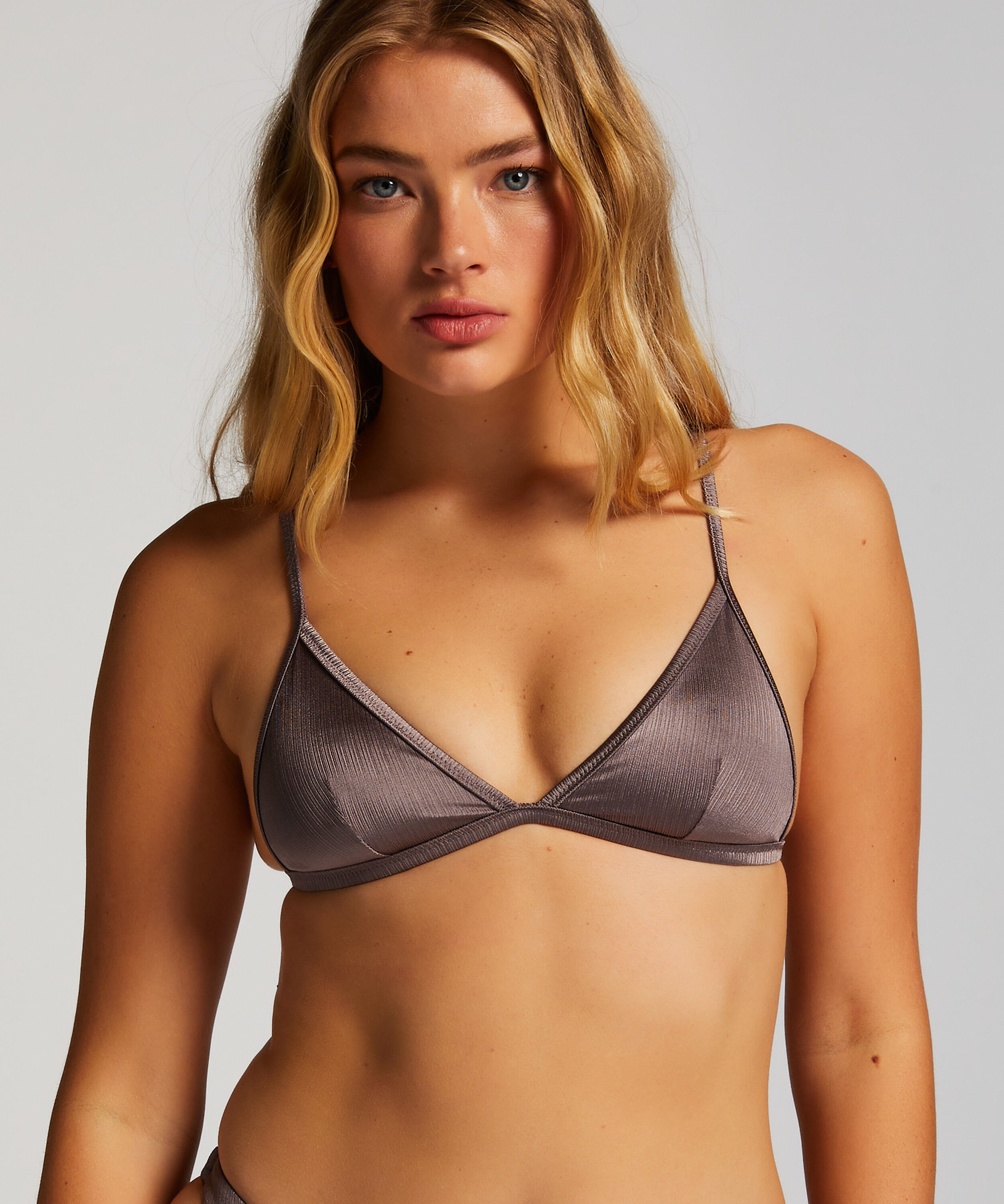 Triangel-Bikinioberteil Luna, Grau Triangel-Bikinioberteil Luna, Grau