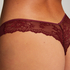 Invisible String Lace Back, Lila