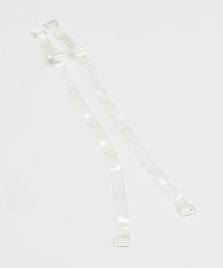 Transparente BH-Träger Cup D+, Weiß