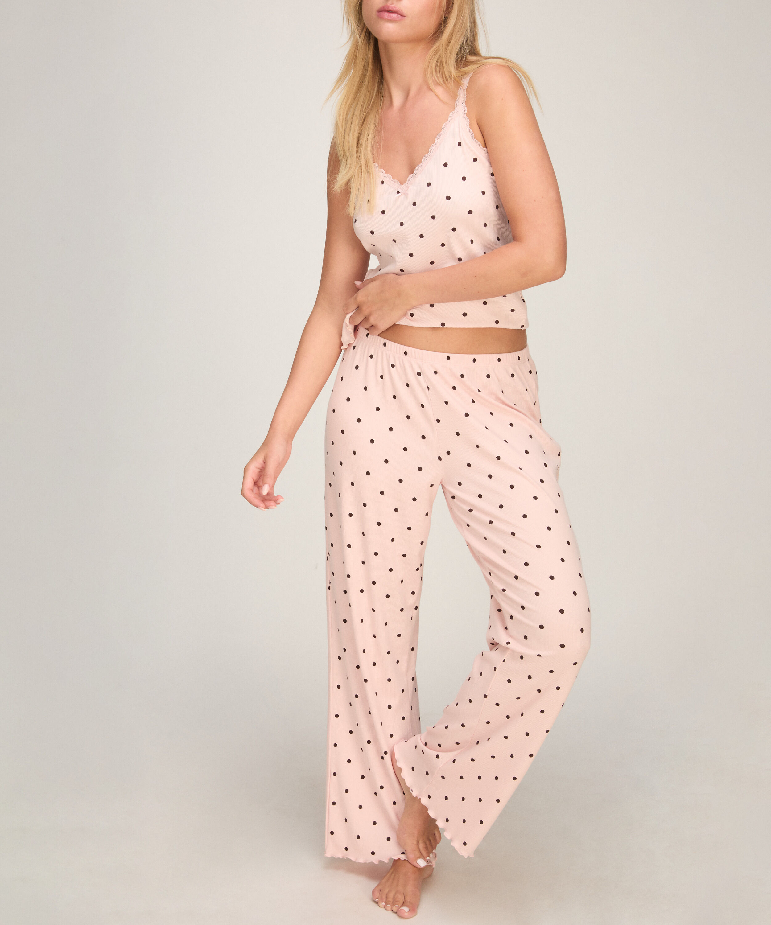 Pyjama-Hose Jersey, Rose Pyjama-Hose Jersey, Rose