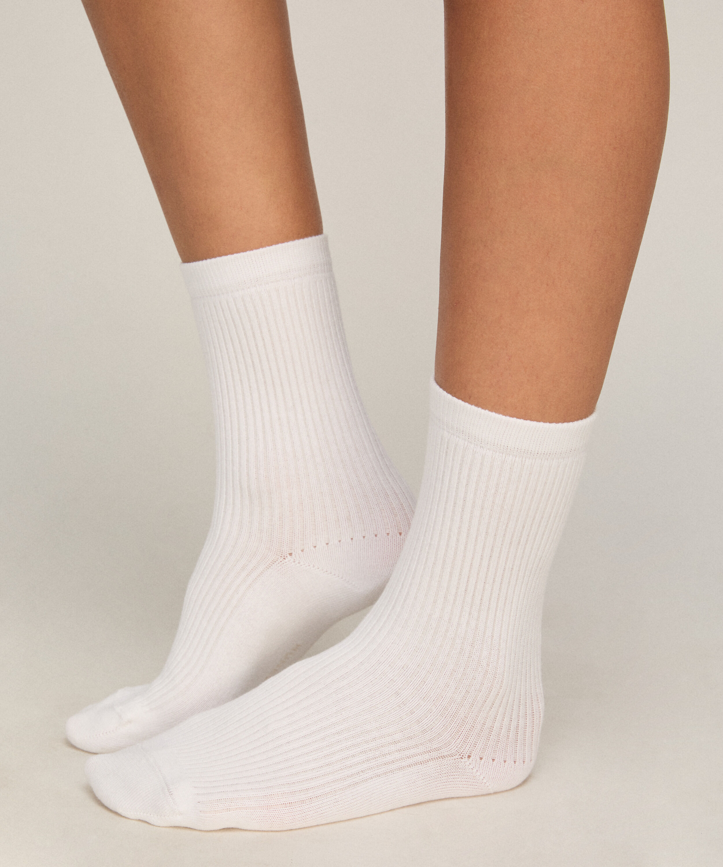 3er-Pack Baumwoll-Crew-Socken