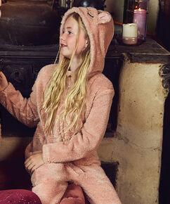 Onesie Teens Fleece, Grau