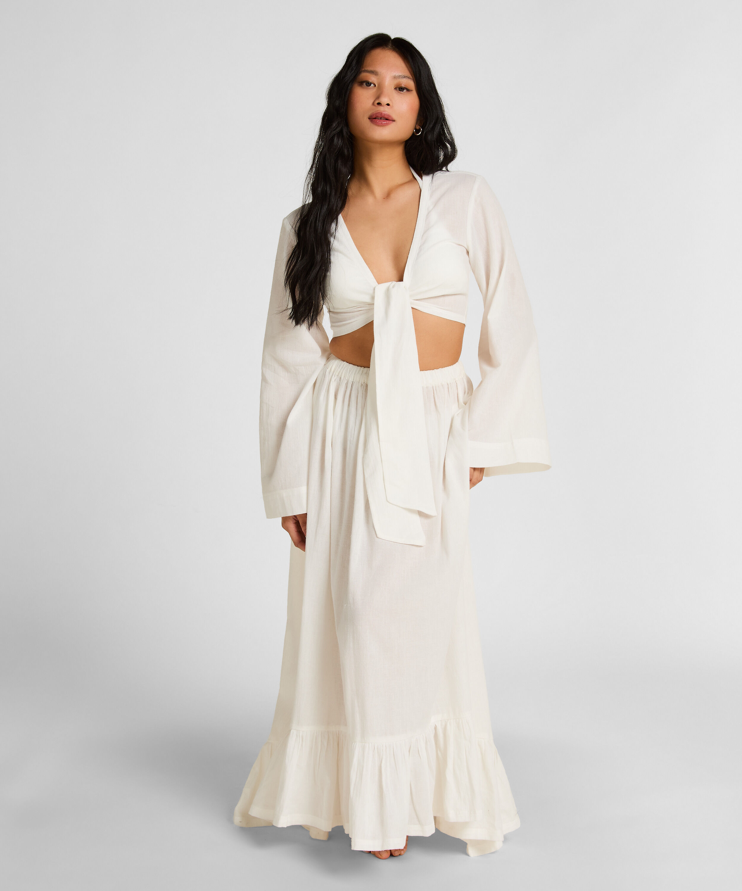 Beach Skirt Glam, Weiß Beach Skirt Glam, Weiß