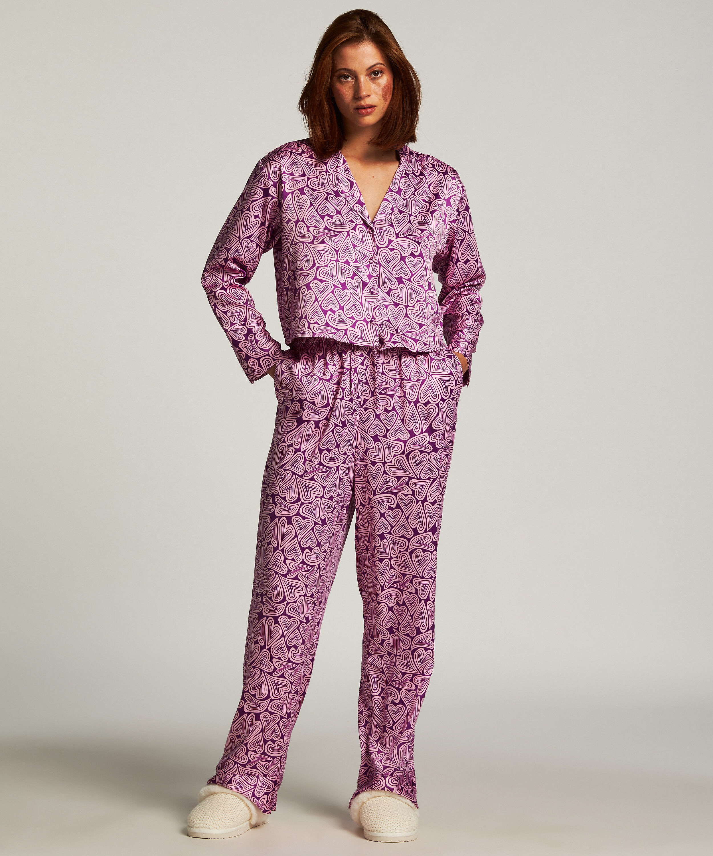 Hose Satin, Lila