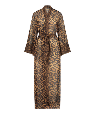 Kimono-Leopard Nyakim, Braun