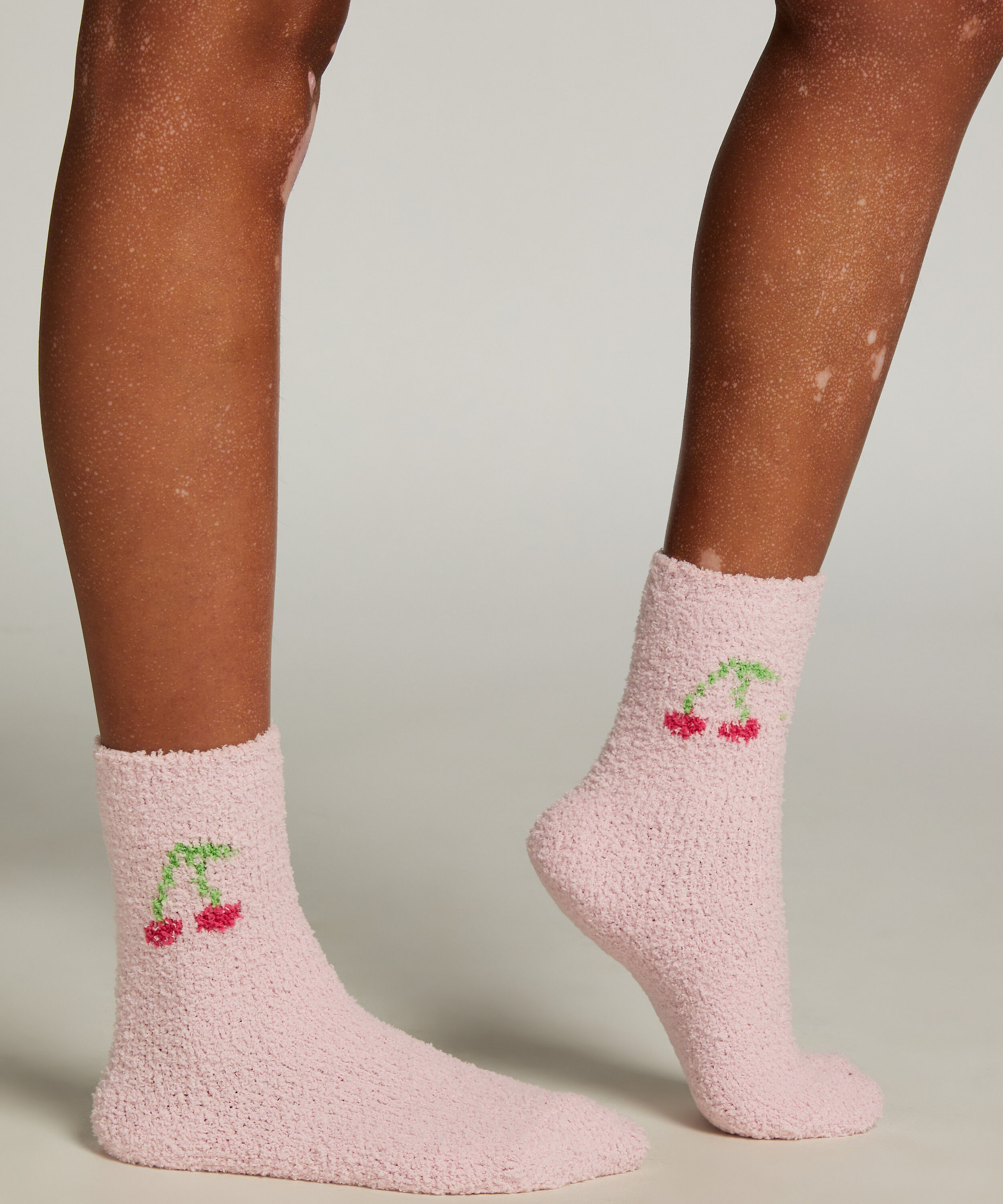 2 Paar Socken Cosy, Rose