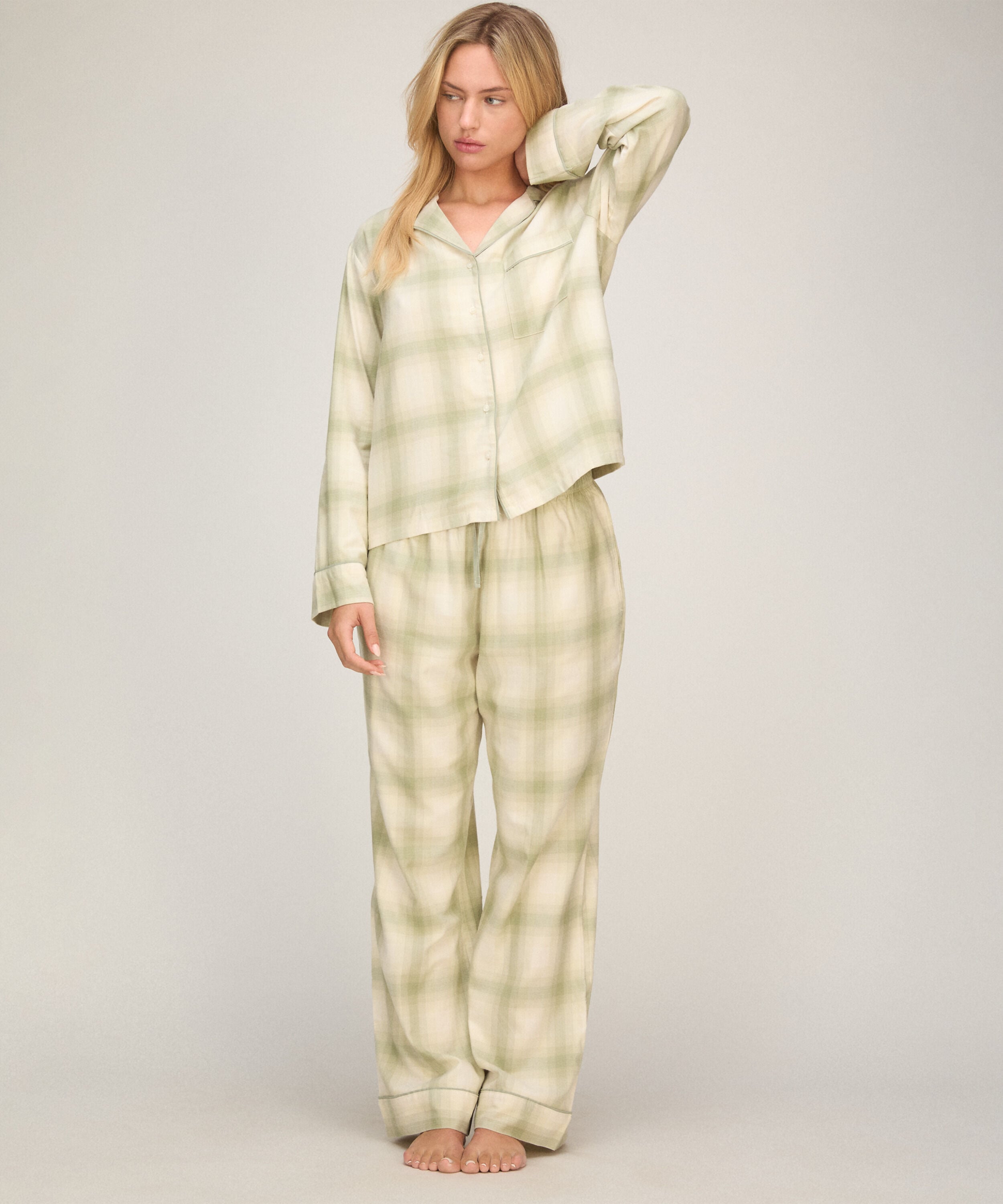 Pyjama-Hose Woven, Grün Pyjama-Hose Woven, Grün