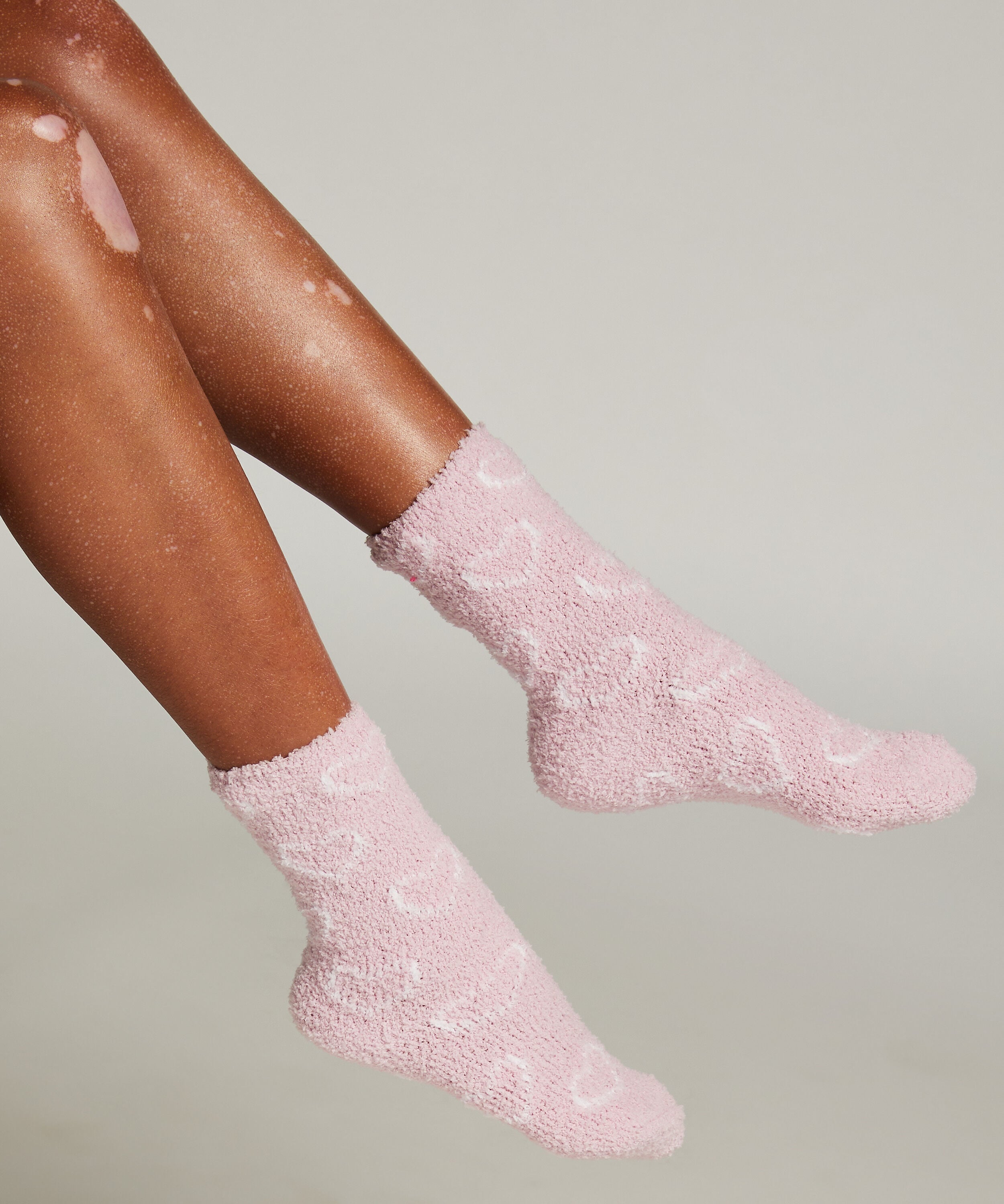 2 Paar Socken Cosy, Rose