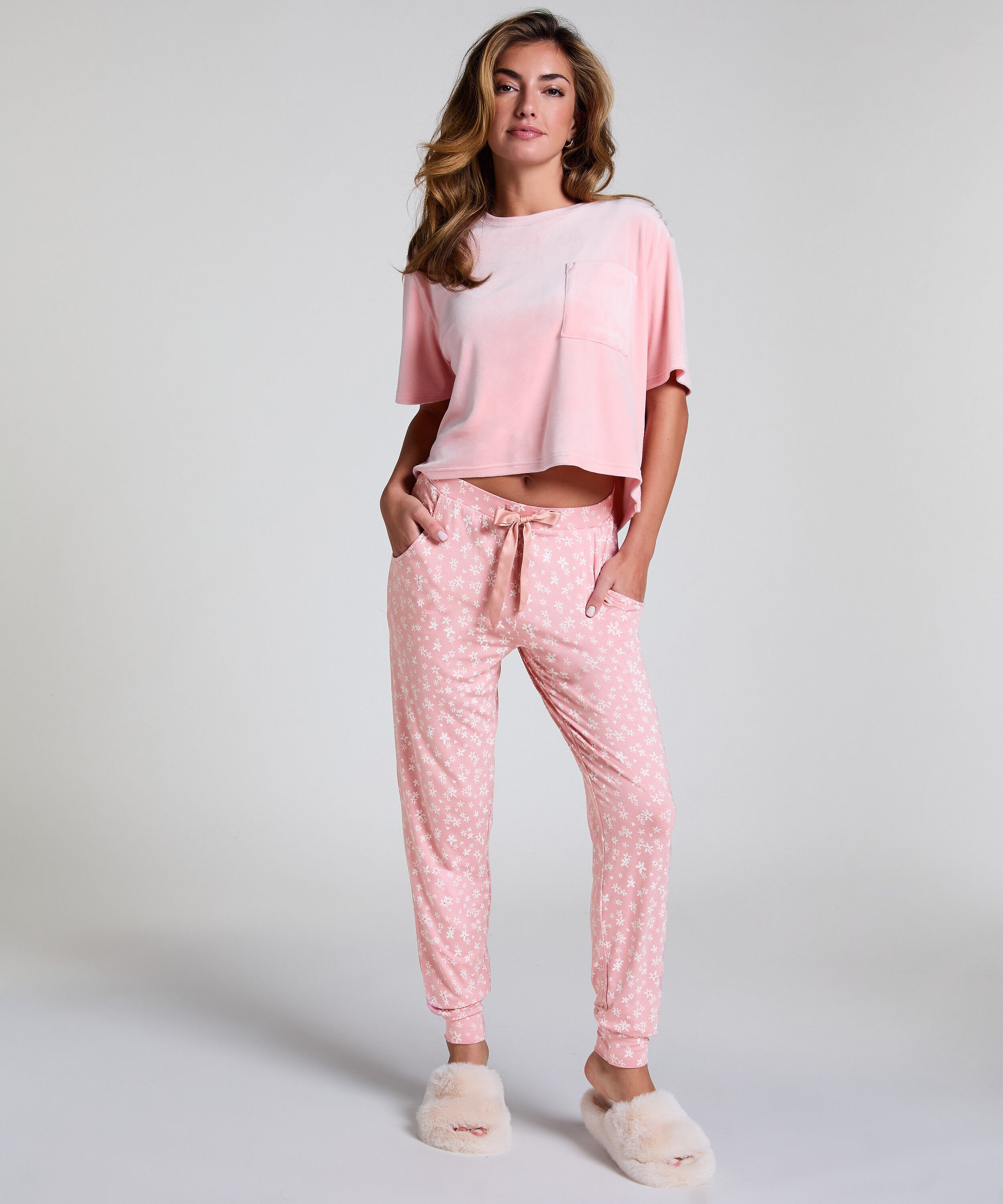 Pyjamahose Jersey, Rose Pyjamahose Jersey, Rose