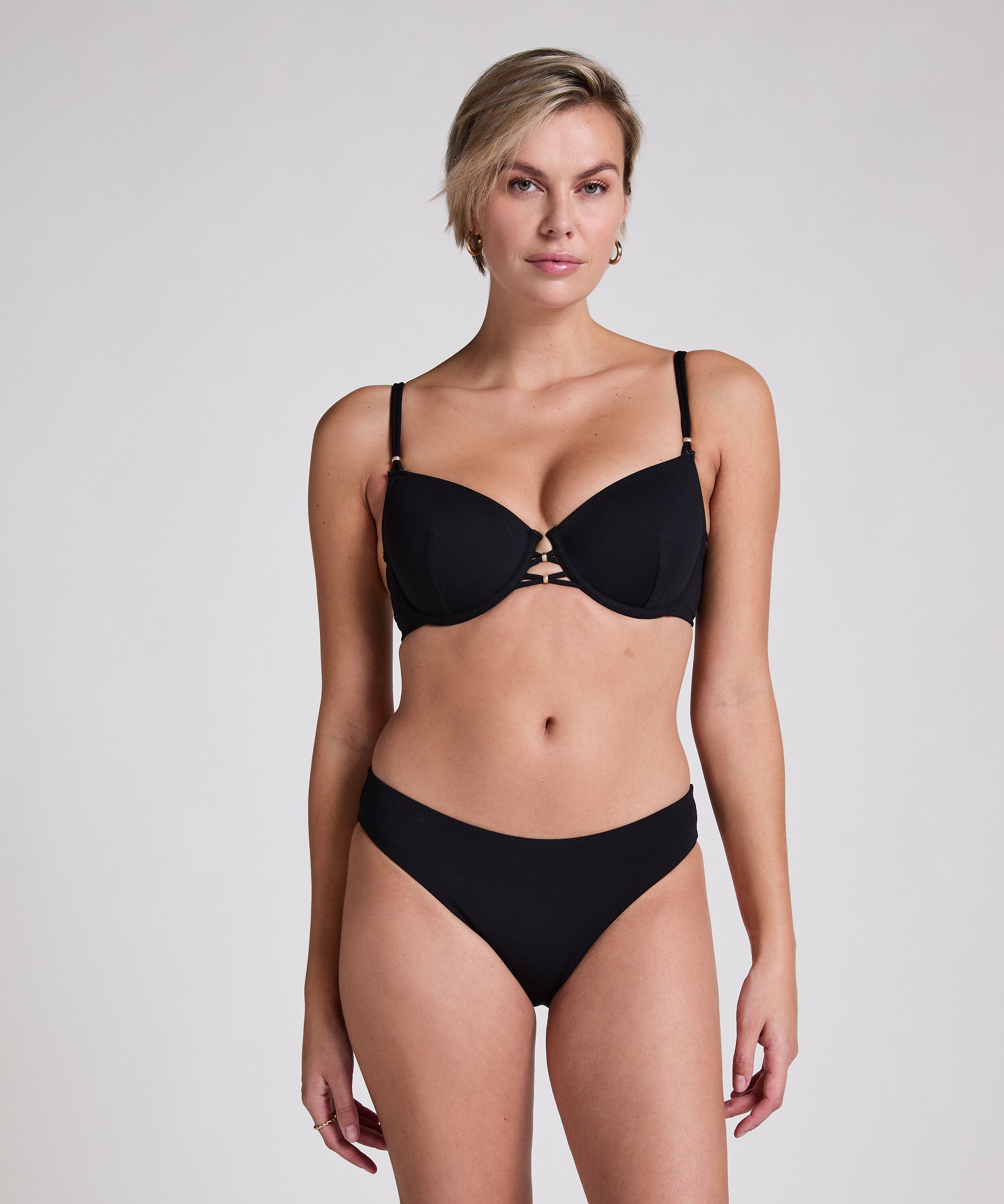Bikini Slip Rio Holbox, Schwarz Bikini Slip Rio Holbox, Schwarz