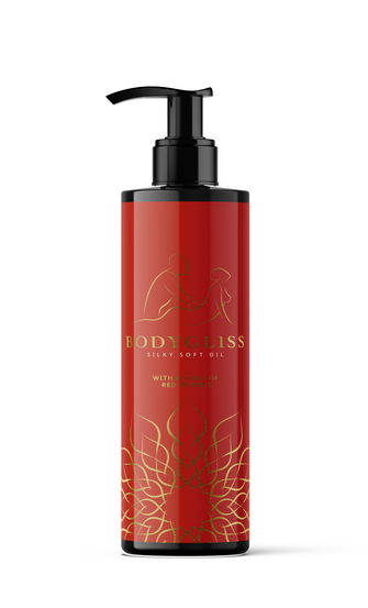 BodyGliss – Massageöl Blutorange 150 ml, Orange