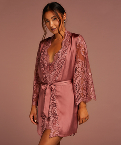 Kimono All Over Lace, Rose