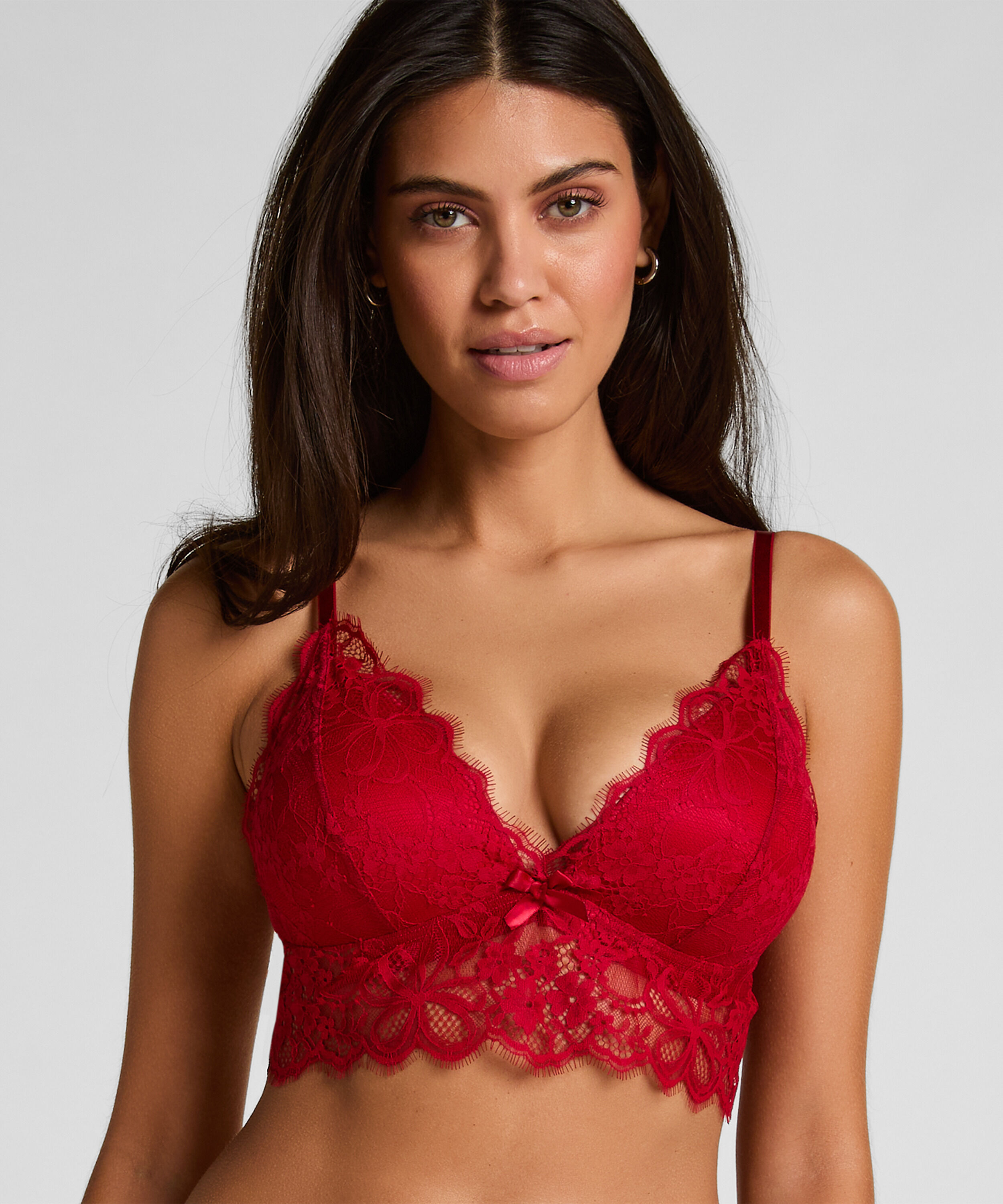 Marianna Triangel-Bralette, Rot Marianna Triangel-Bralette, Rot