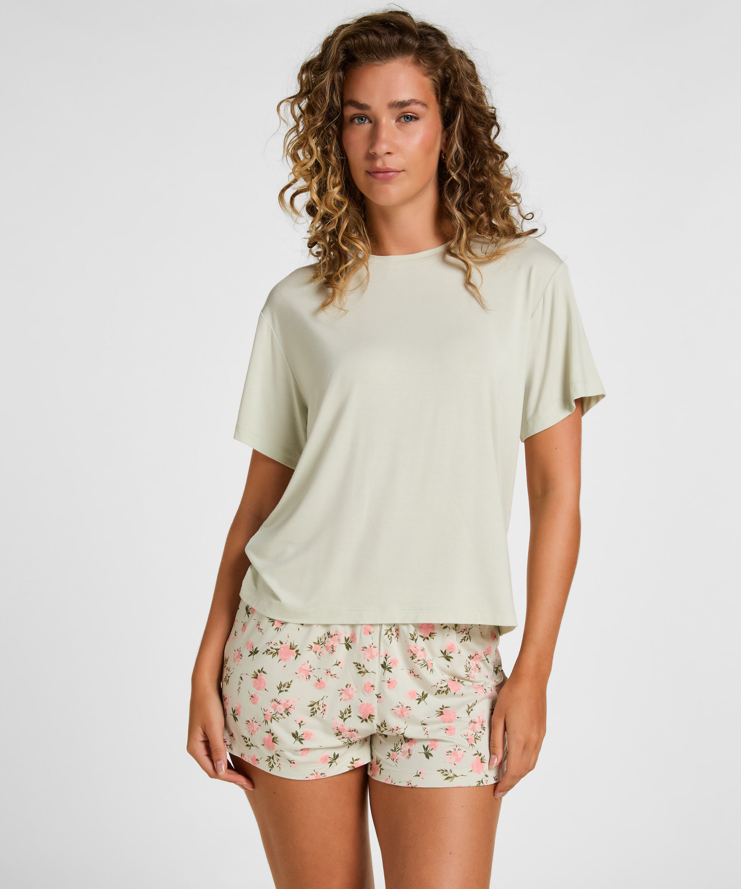 Pyjama Set Daisy, Grün Pyjama Set Daisy, Grün