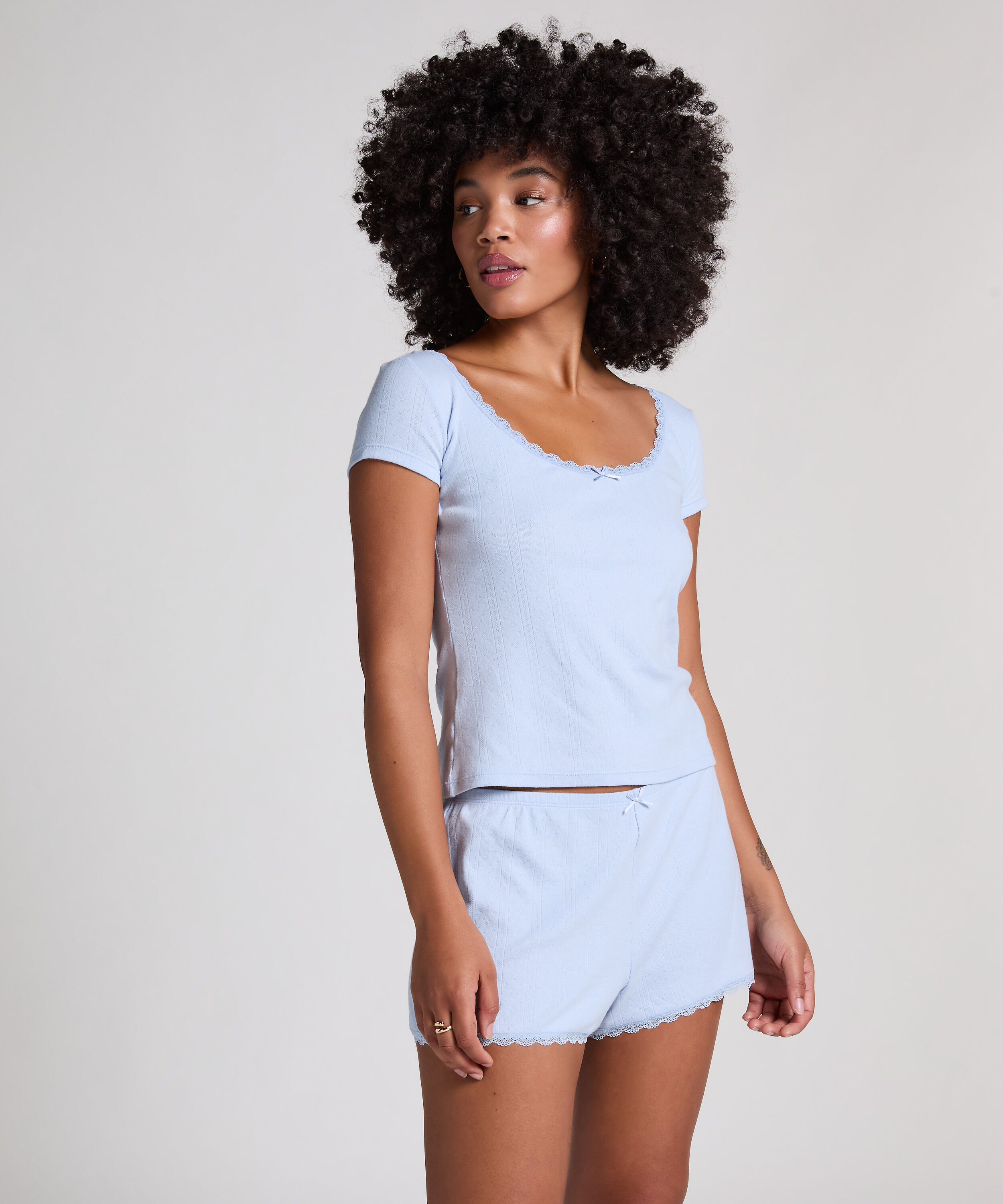 Pointelle-Top