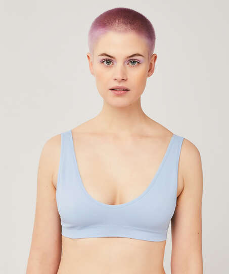 Bralette Bae, Blau