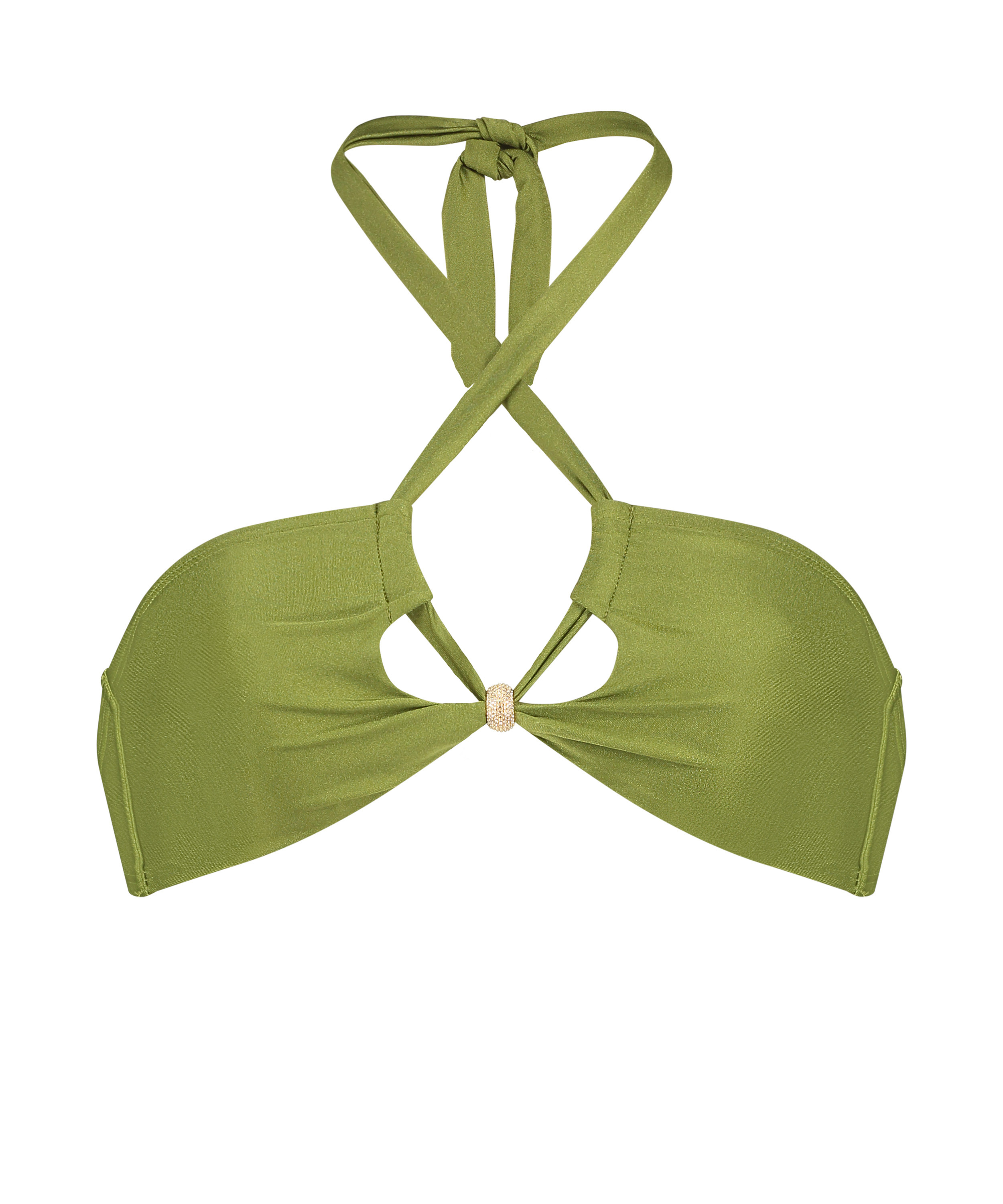 Bikini-Oberteil Holbox, grün, main