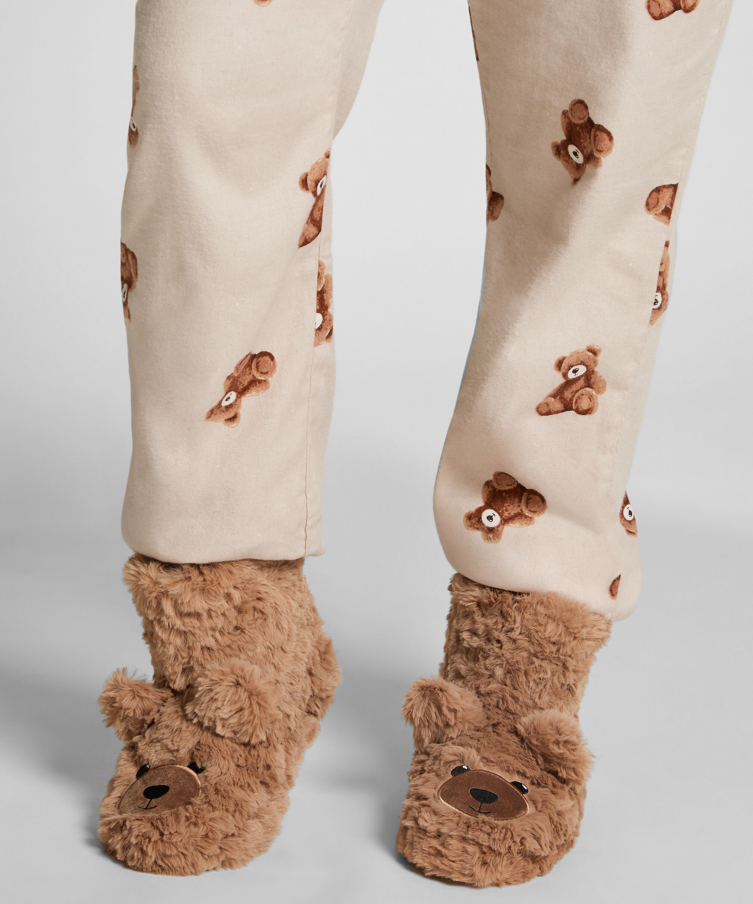 Pantoffeln Teddy Bear