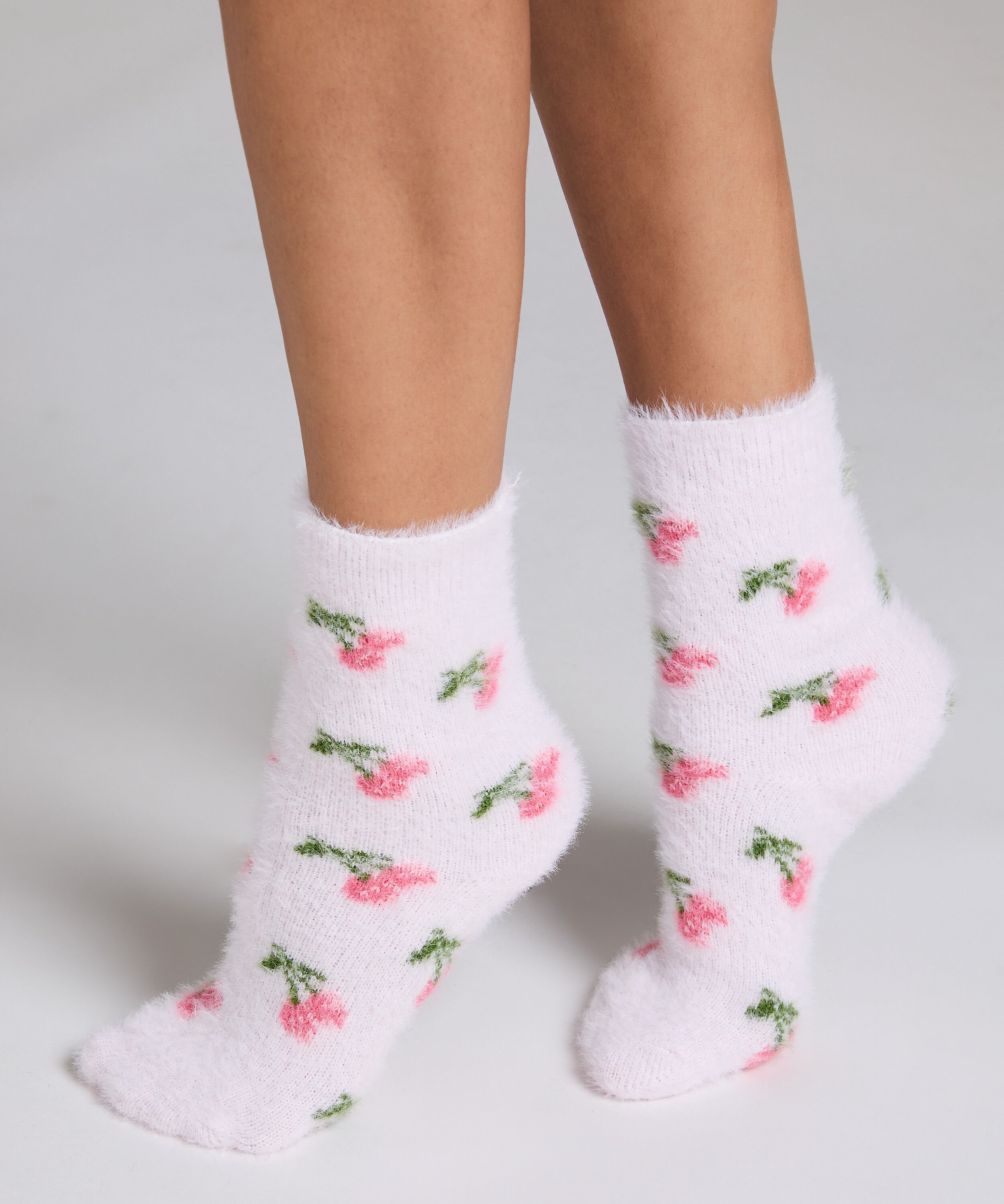 2 Paar Socken Cosy, Rose