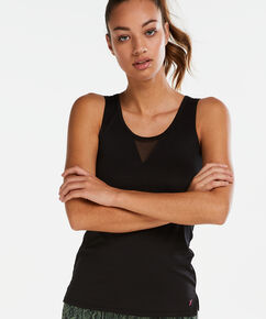 HKMX Tanktop Regular Fit, Schwarz