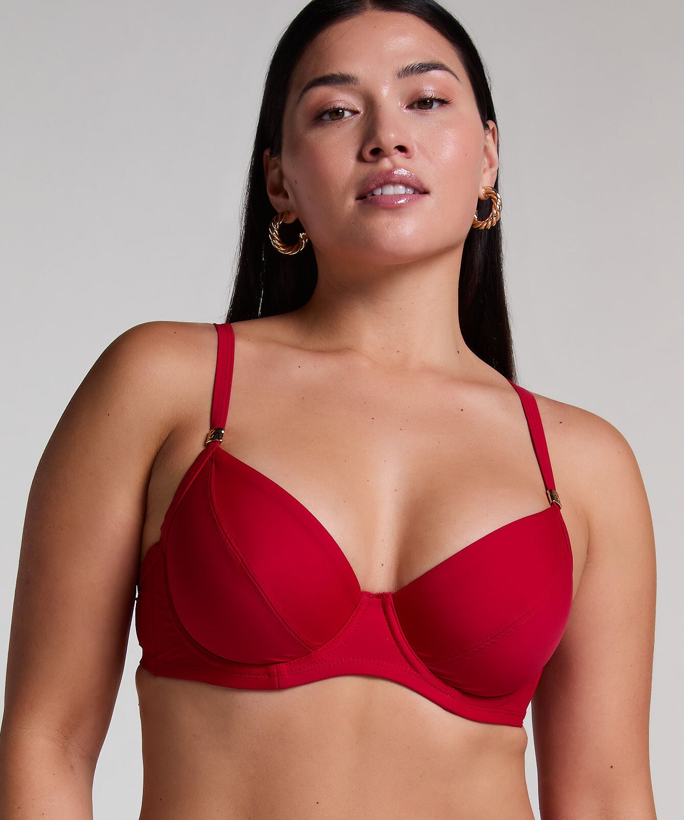 Luna Bikini-Top, Rot