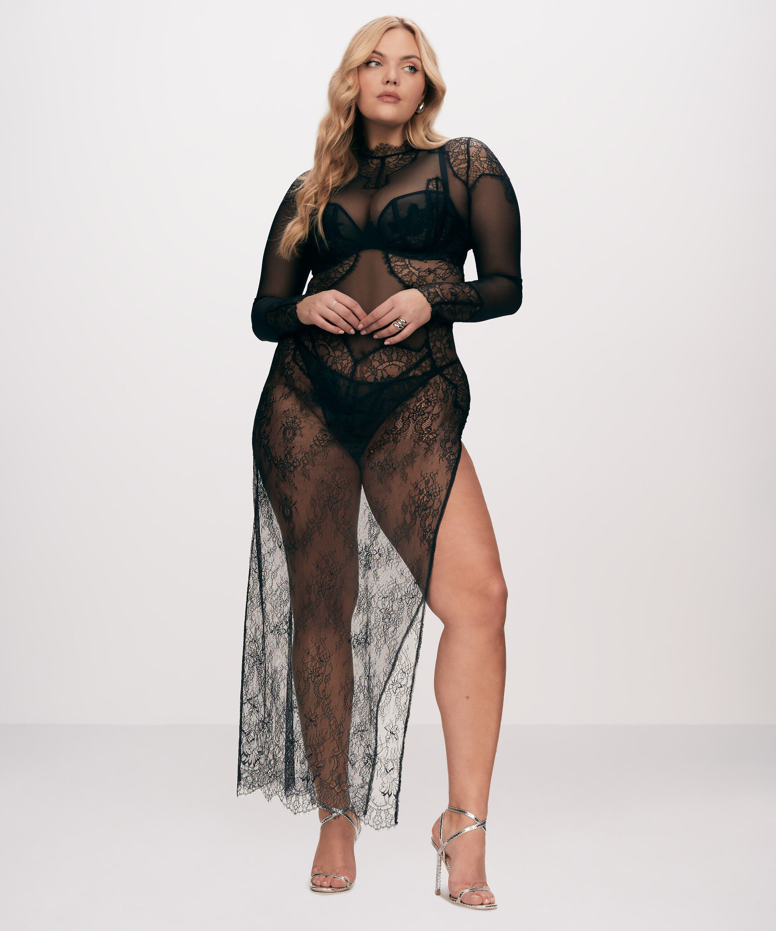 Slipdress Melisande, Schwarz