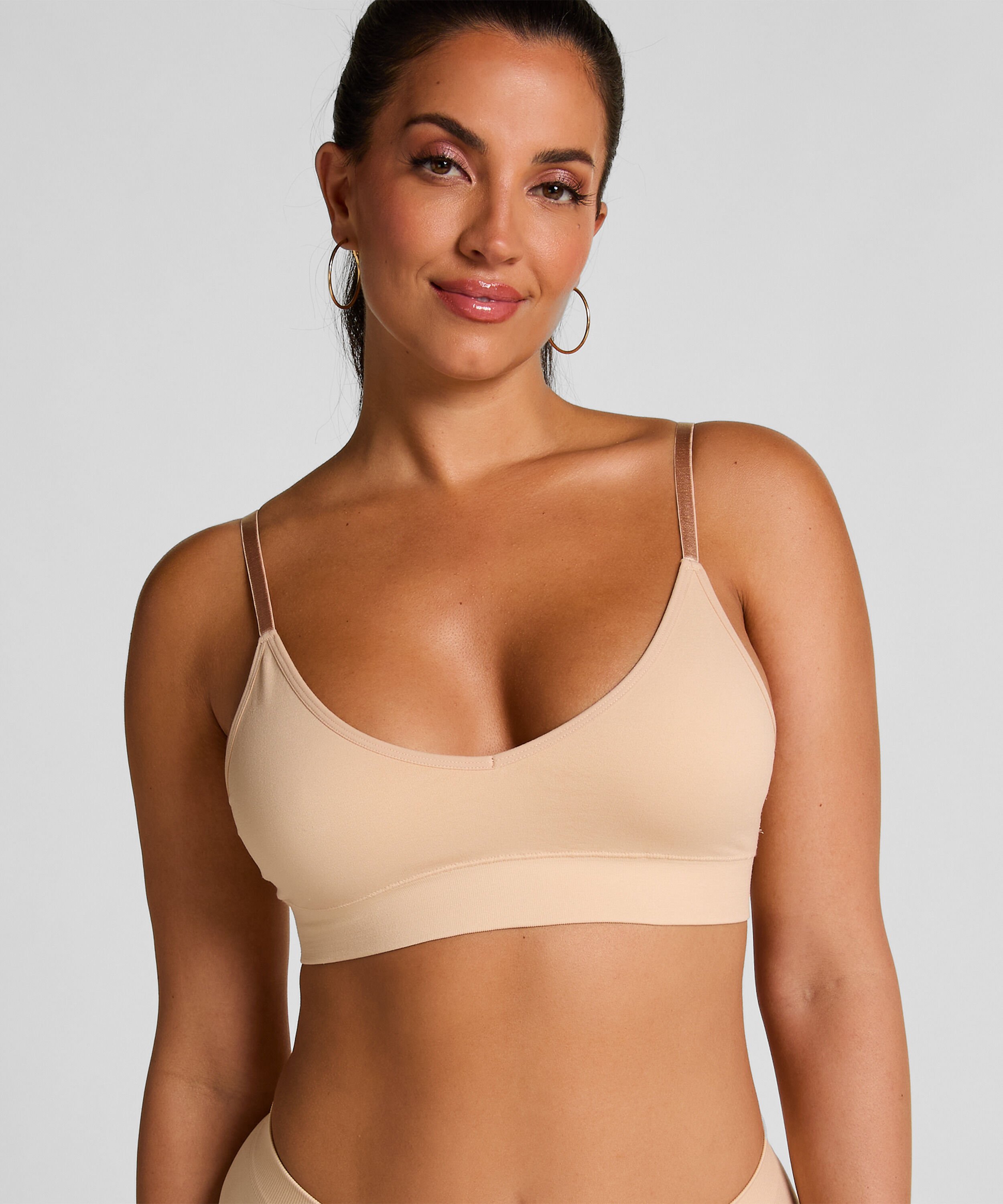 Triangel-Bralette Dide, Beige Triangel-Bralette Dide, Beige