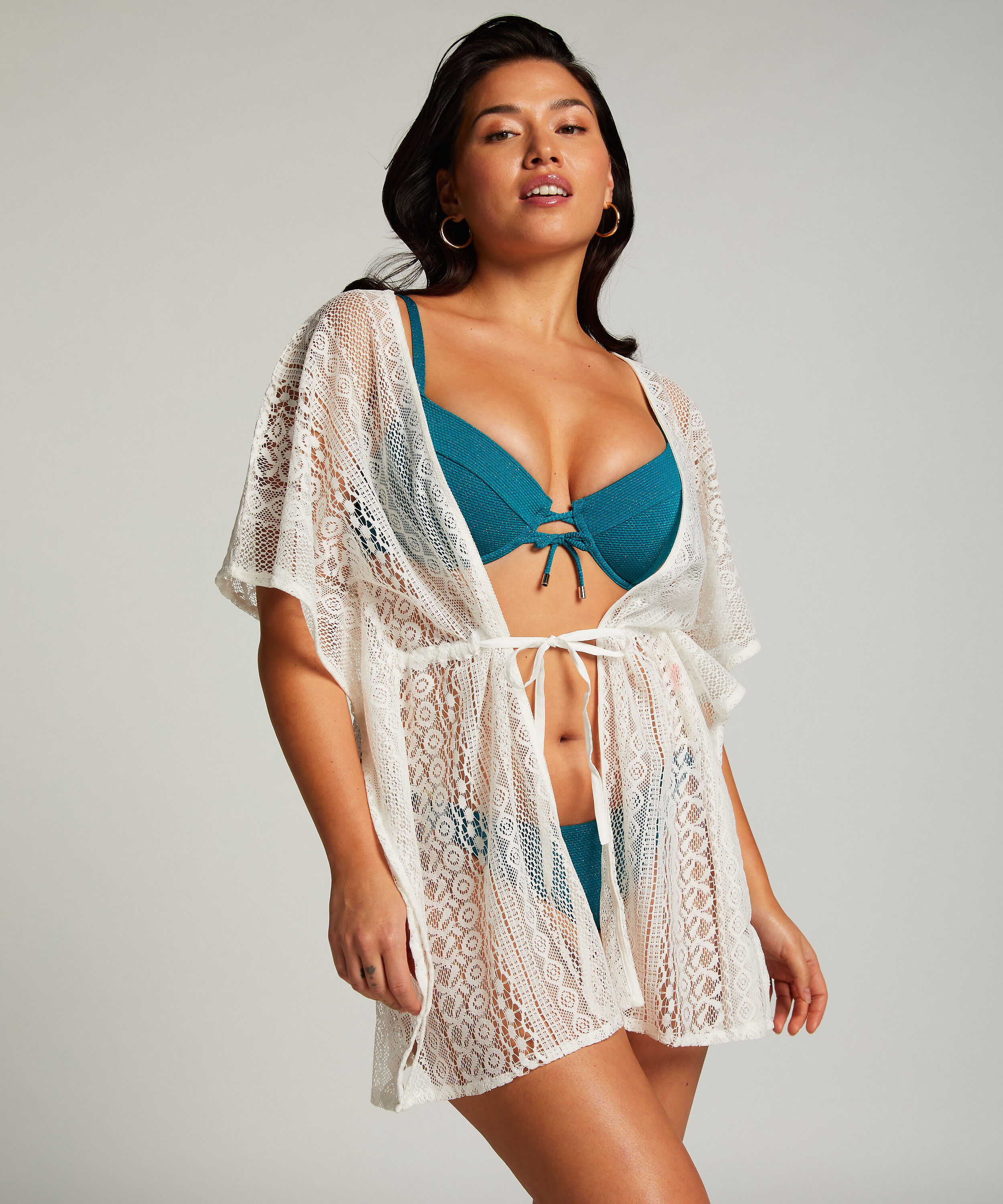 Kaftan Beach, Weiß Kaftan Beach, Weiß