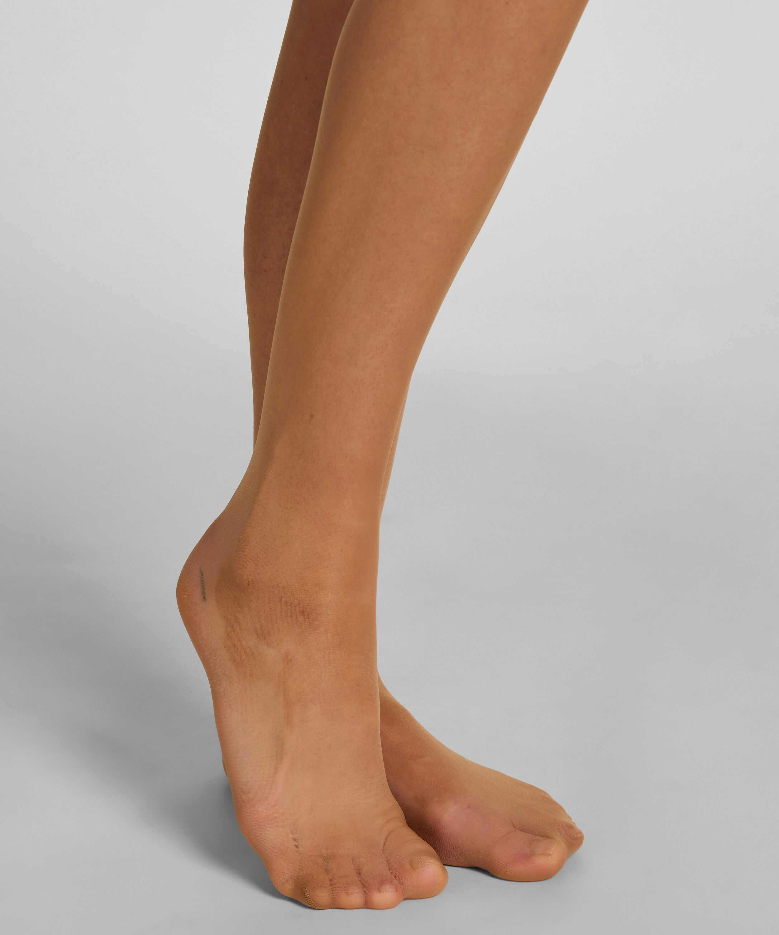 Halterlose Strümpfe 15 Denier Spitze, Grün