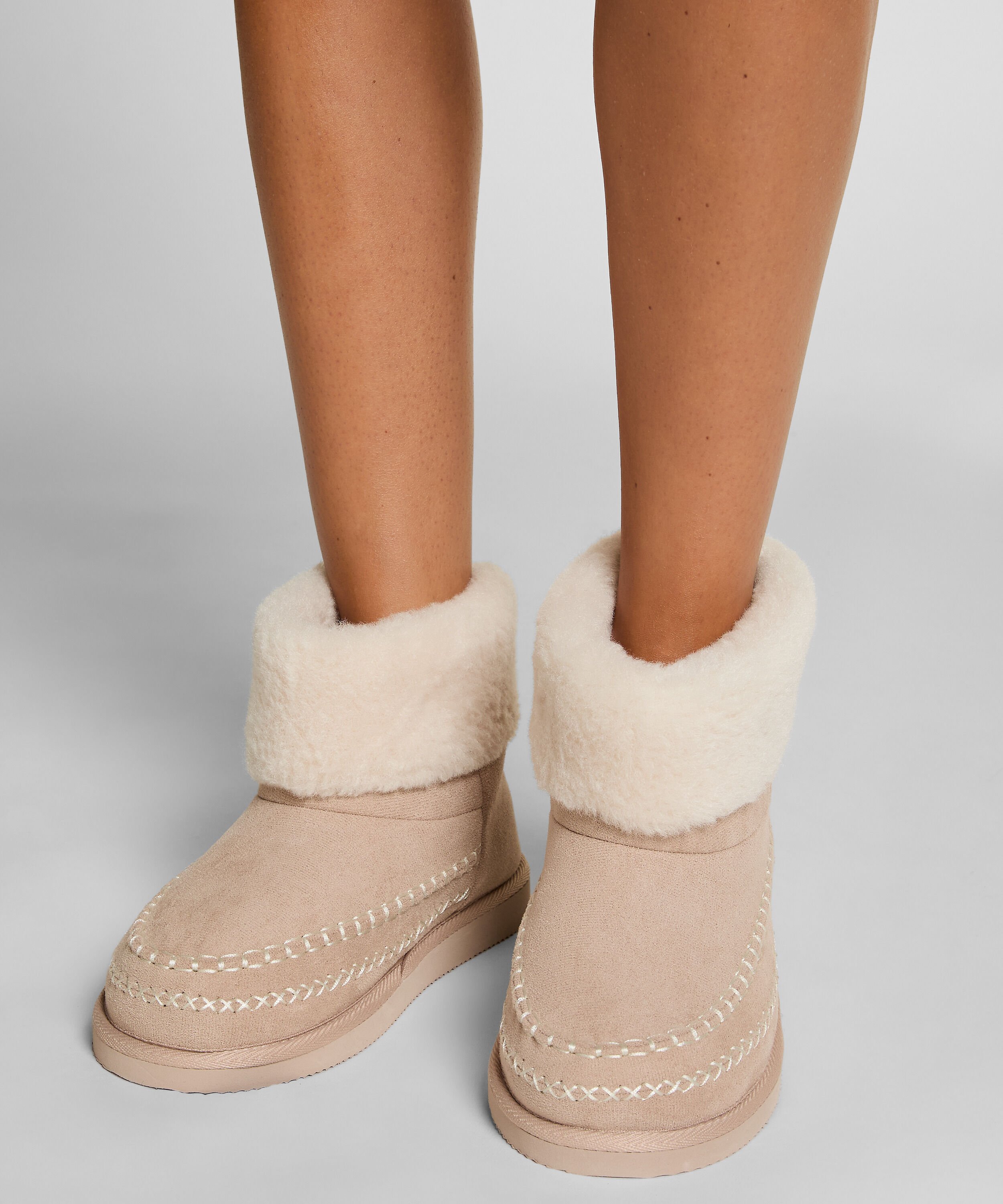 Hausschuhe Iggy, Beige