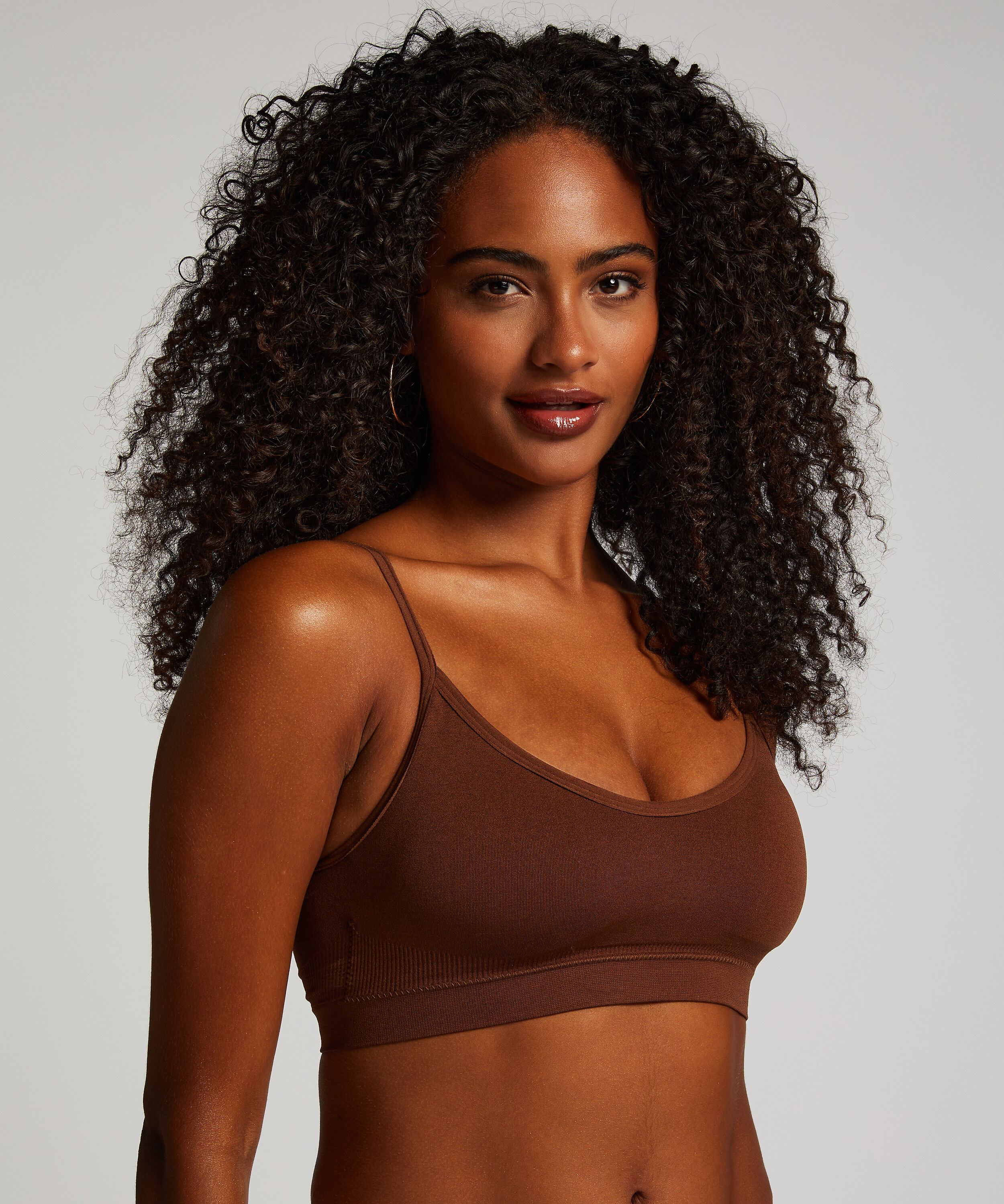 Strappy Bralette, Rot Strappy Bralette, Rot