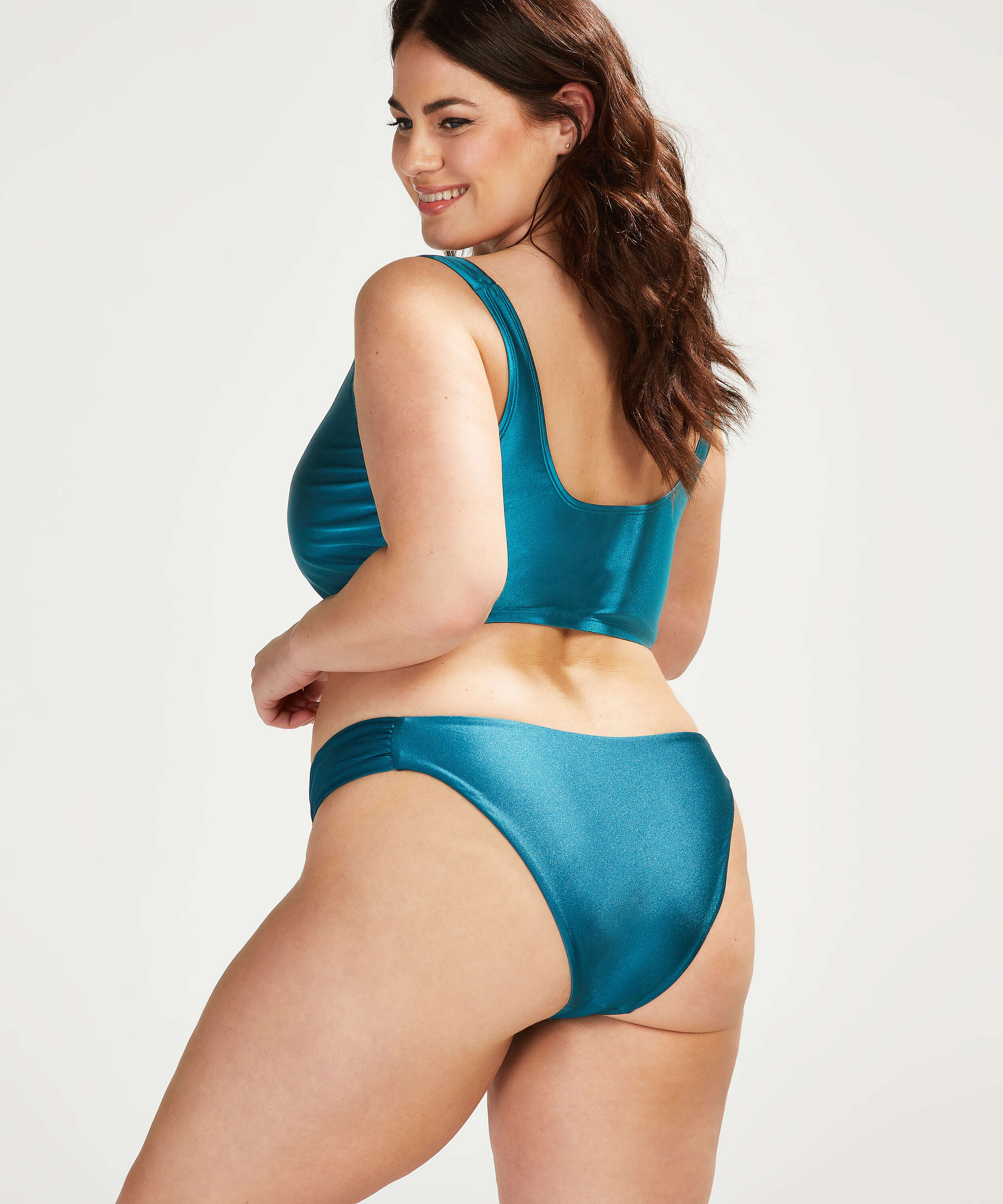 Hihgleg Bikiniunterteil Brokopondo I AM Danielle, Grau, main