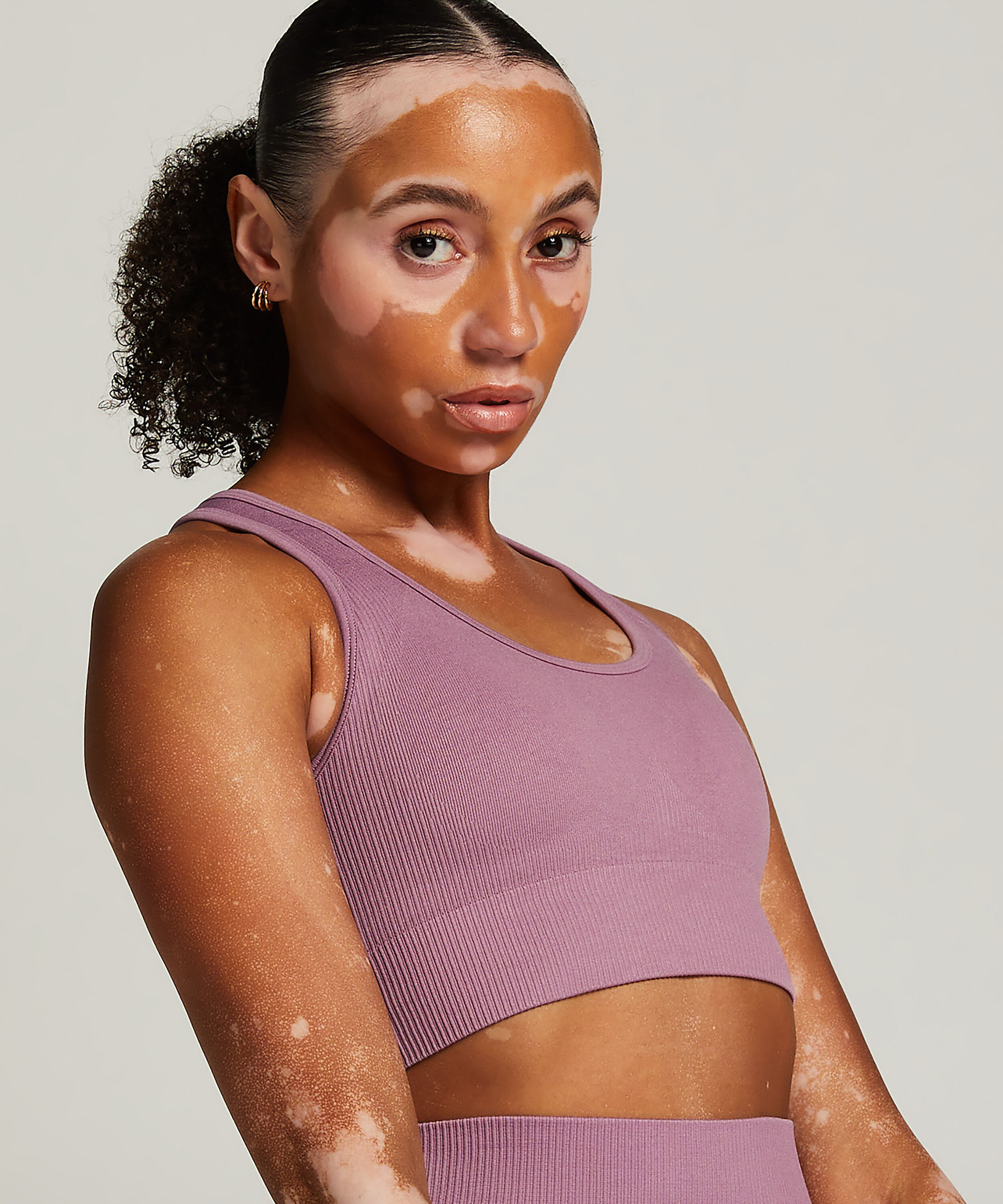 HKMX nahtloser Sport-BH, Lila