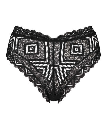 Hochgeschnittener Brazilian Filomena I AM Danielle, Schwarz