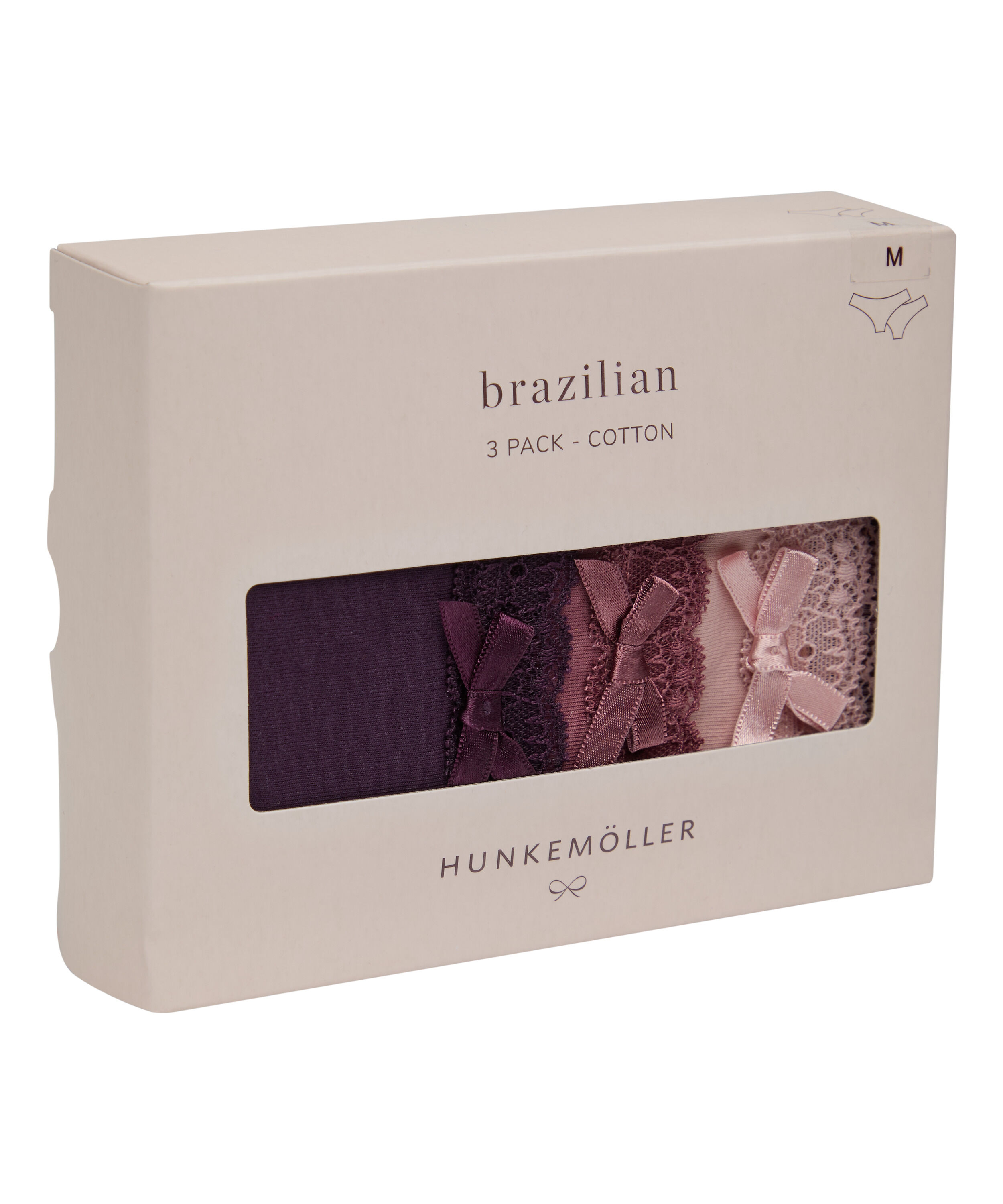Multipack Baumwoll-Brazilian-Slips